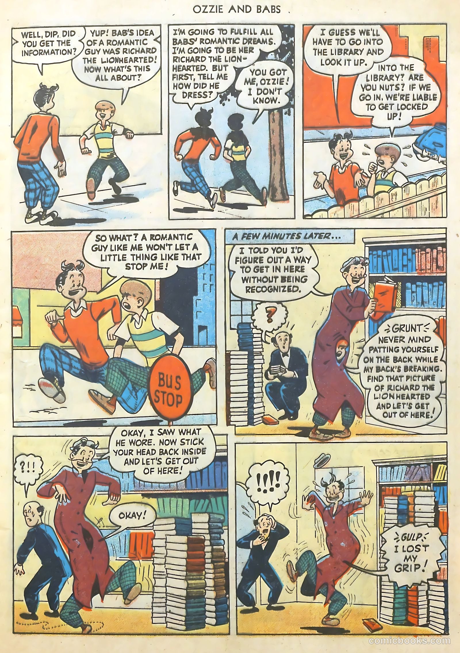 Ozzie and Babs #9 (1949) — page 9 of 52