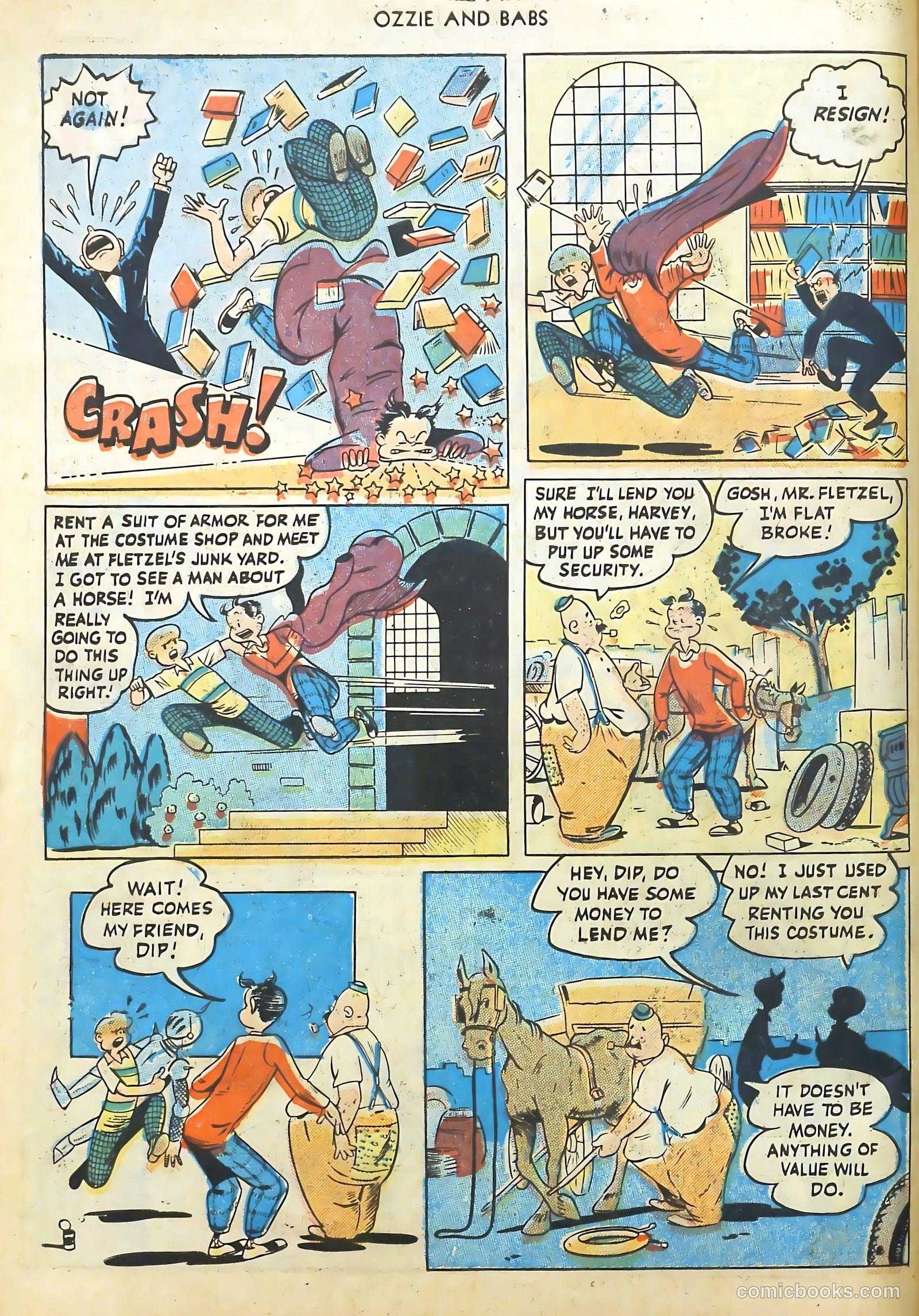 Ozzie and Babs #9 (1949) — page 10 of 52
