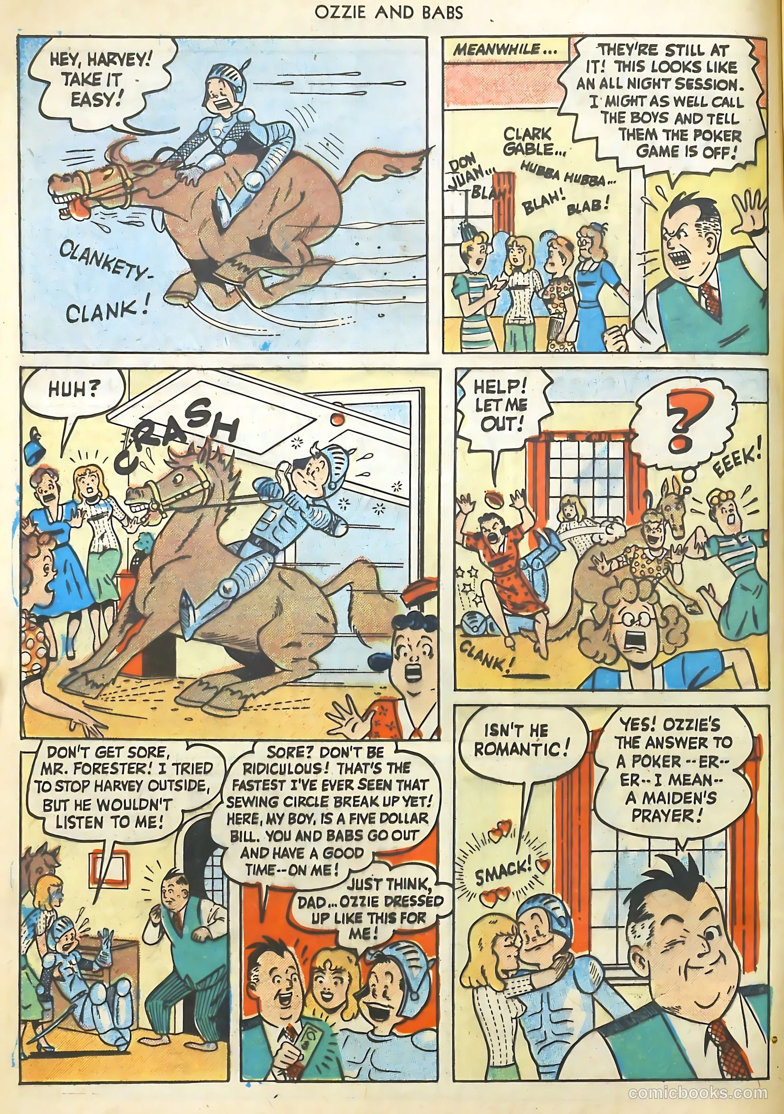 Ozzie and Babs #9 (1949) — page 12 of 52