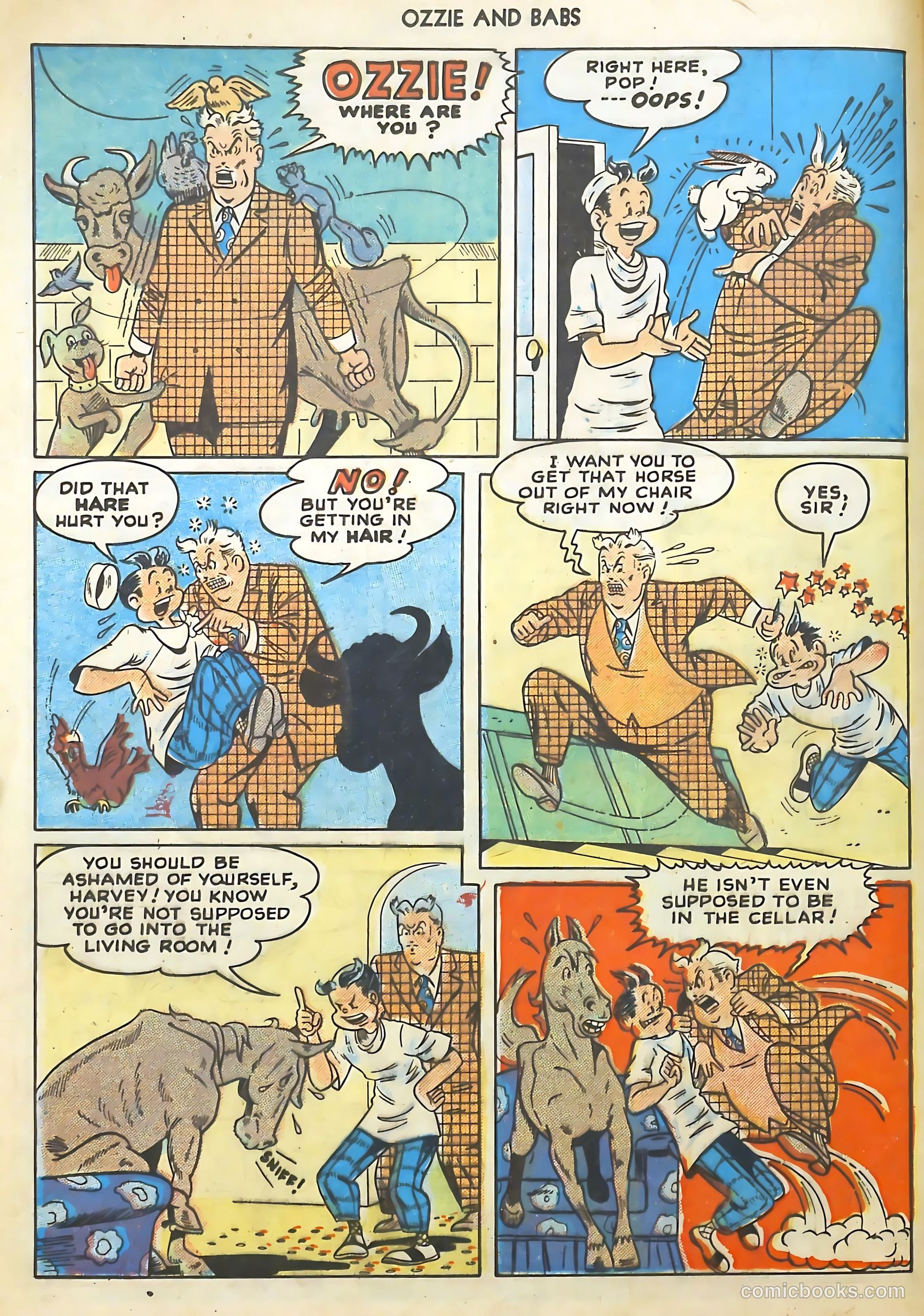 Ozzie and Babs #9 (1949) — page 16 of 52