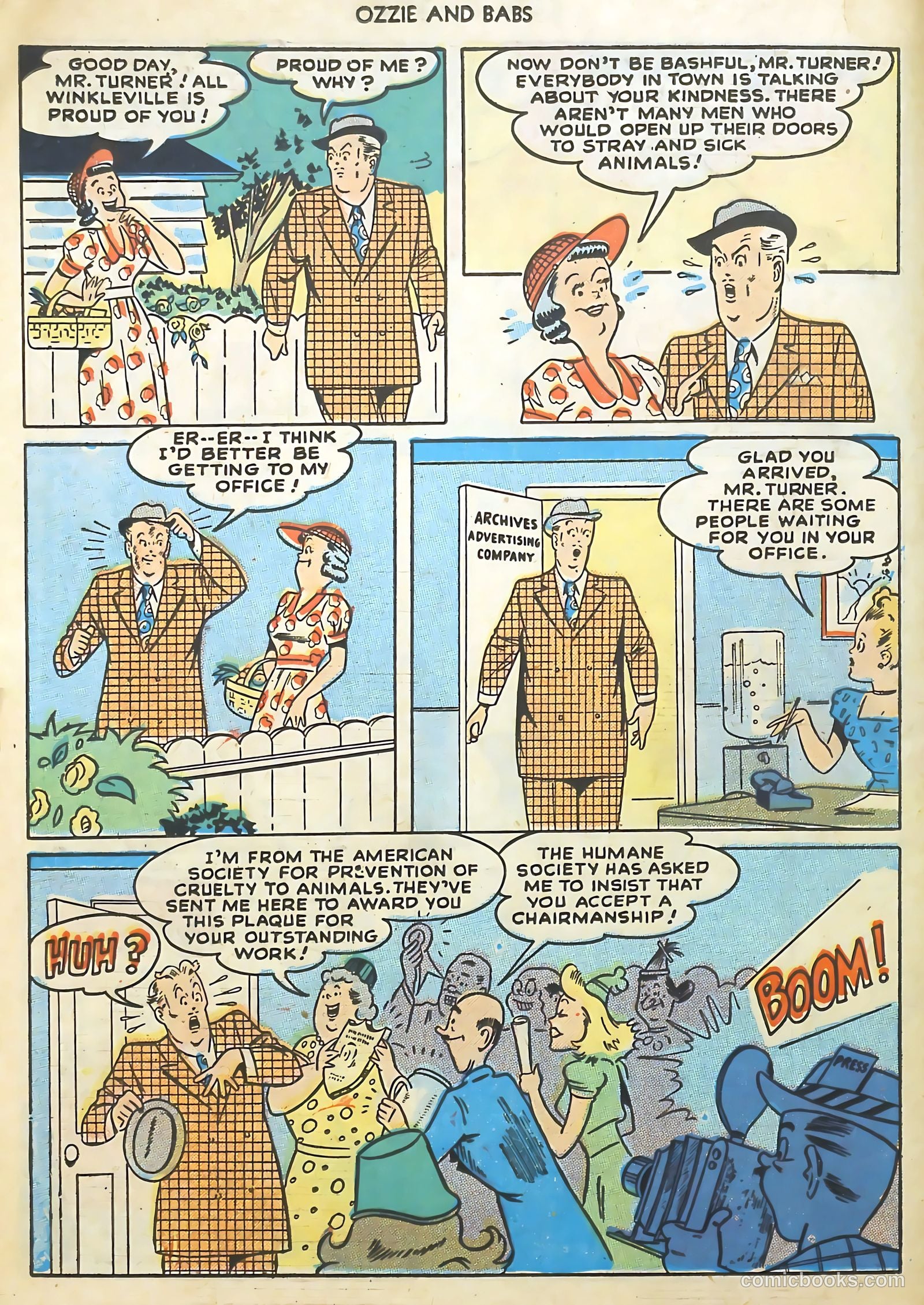 Ozzie and Babs #9 (1949) — page 18 of 52