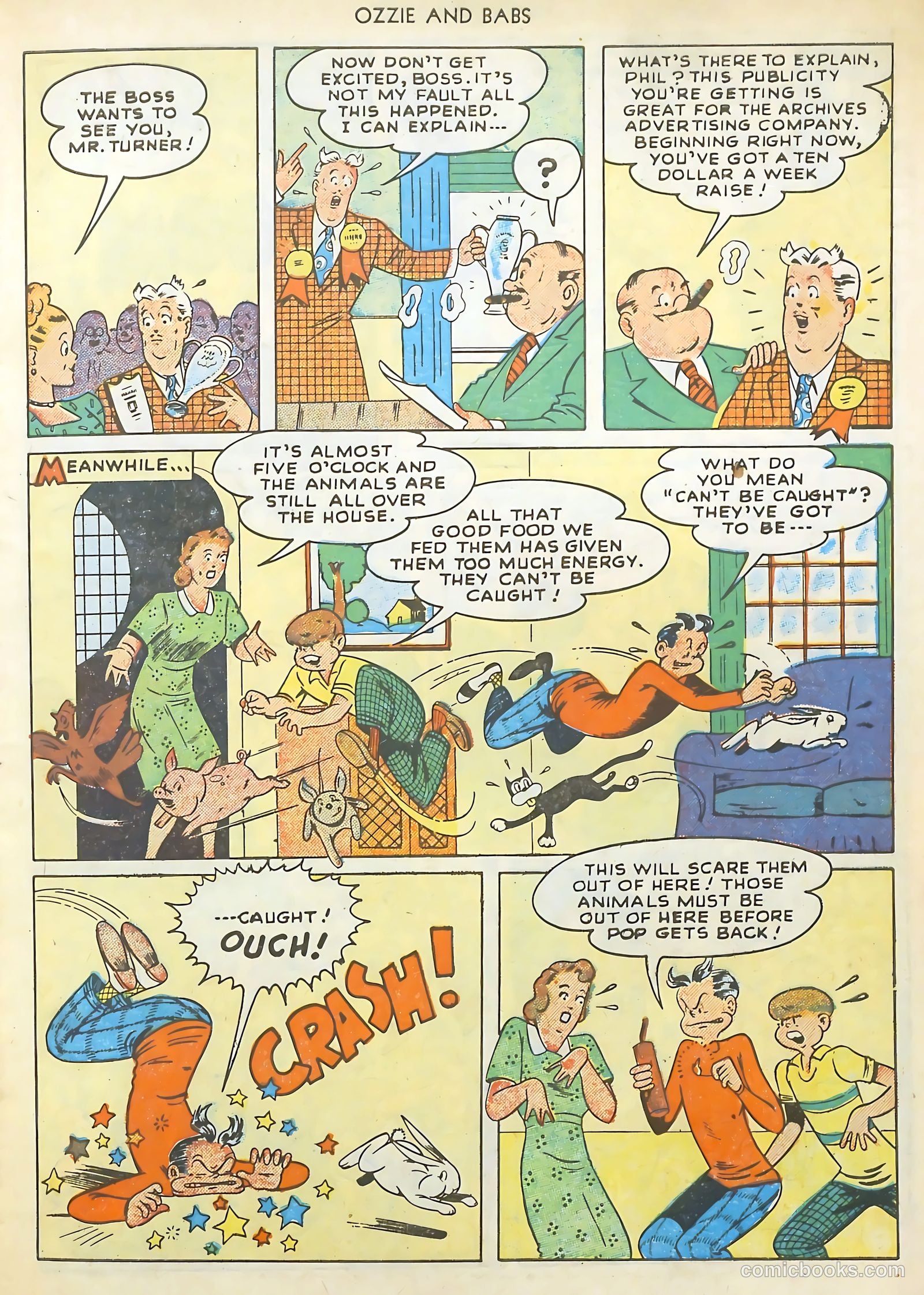 Ozzie and Babs #9 (1949) — page 19 of 52