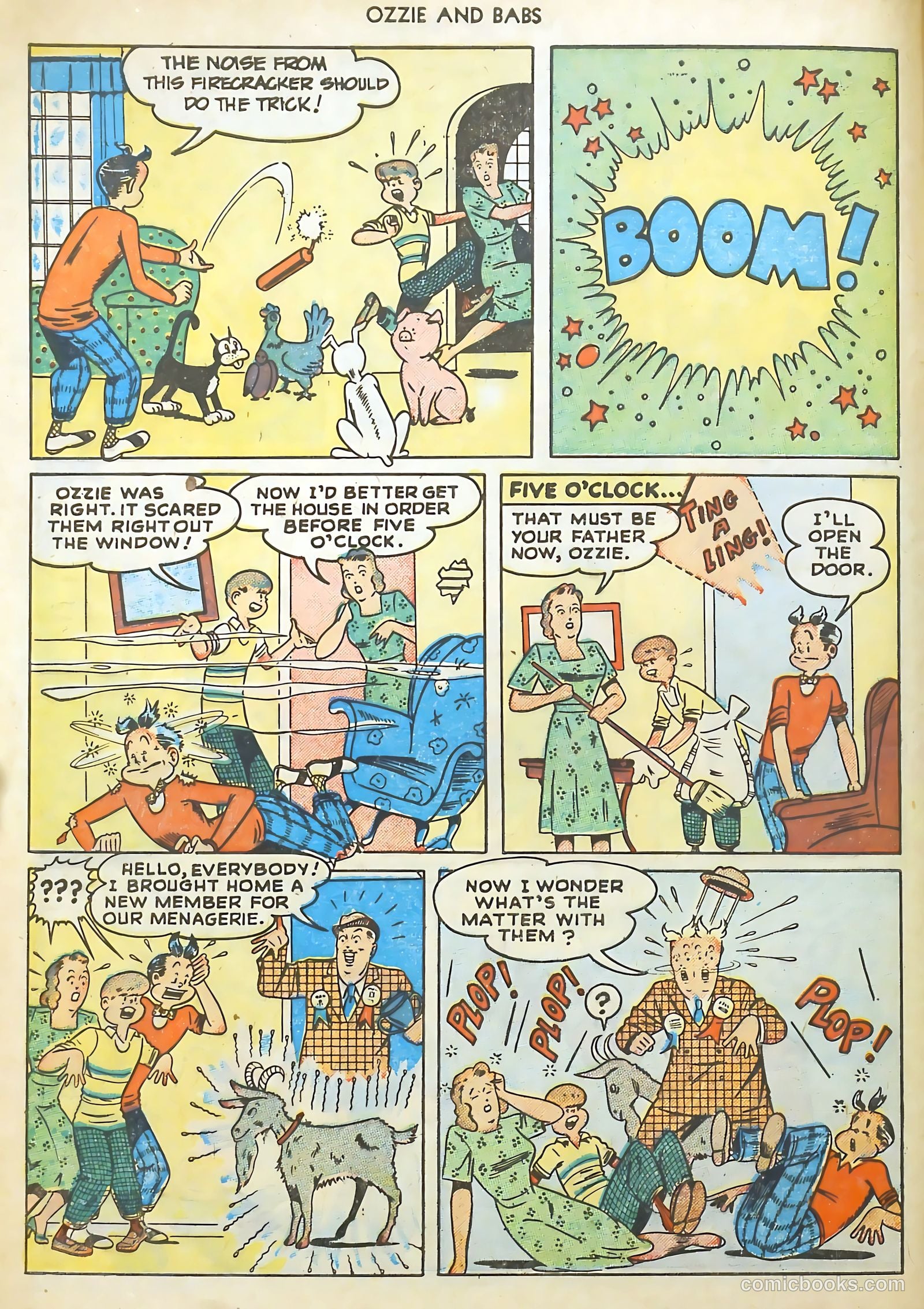 Ozzie and Babs #9 (1949) — page 20 of 52