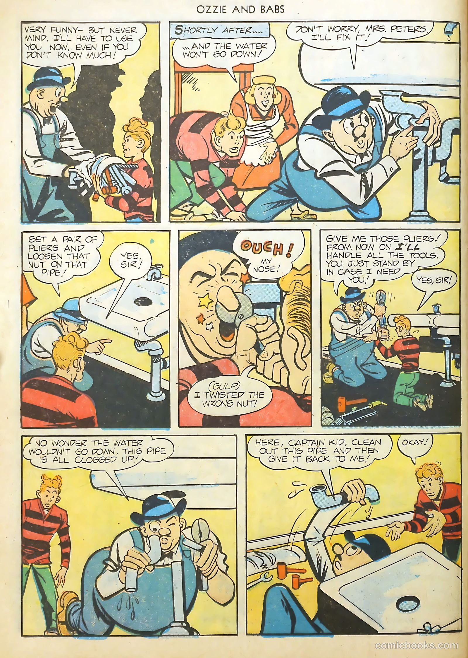 Ozzie and Babs #9 (1949) — page 24 of 52