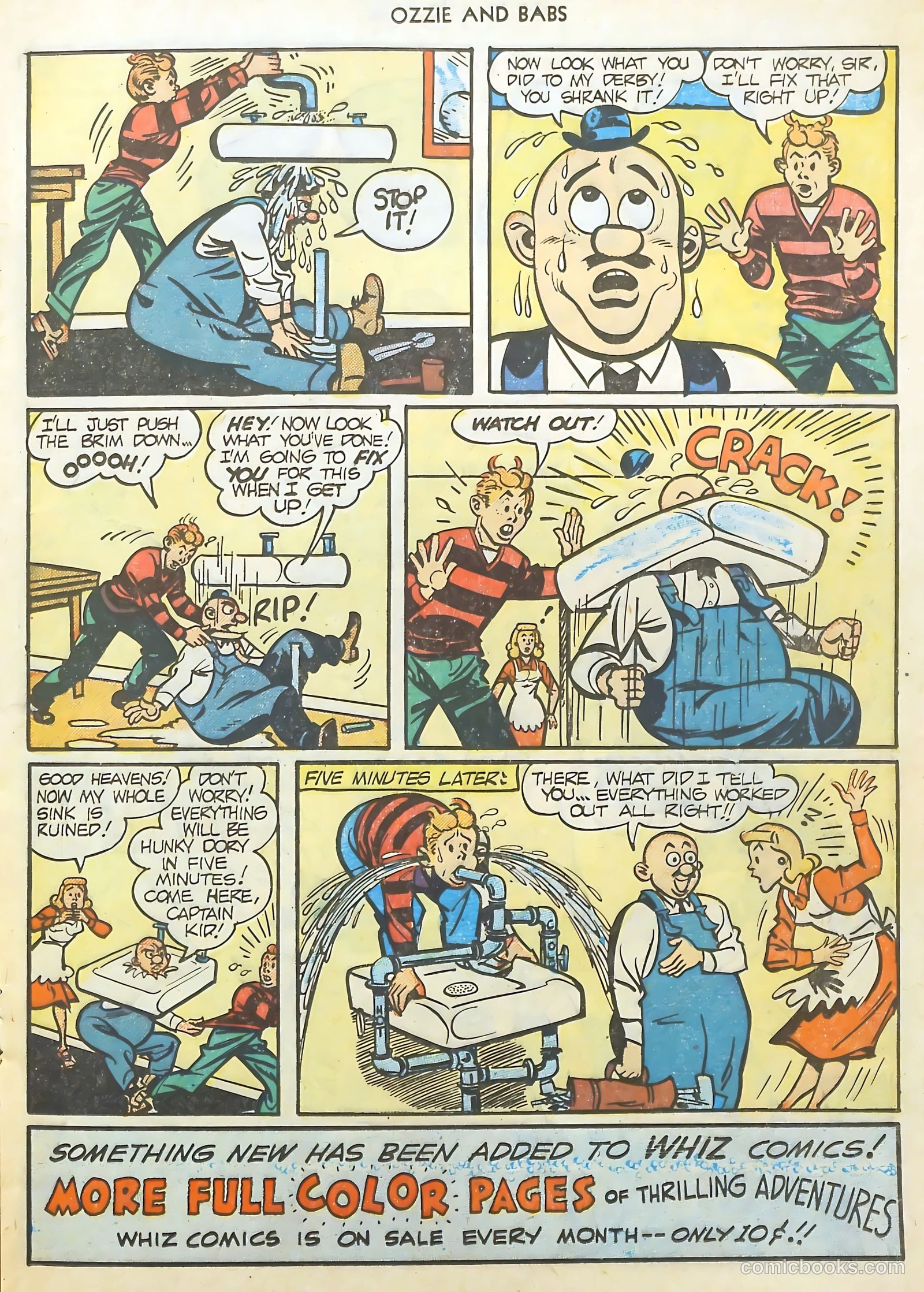 Ozzie and Babs #9 (1949) — page 25 of 52