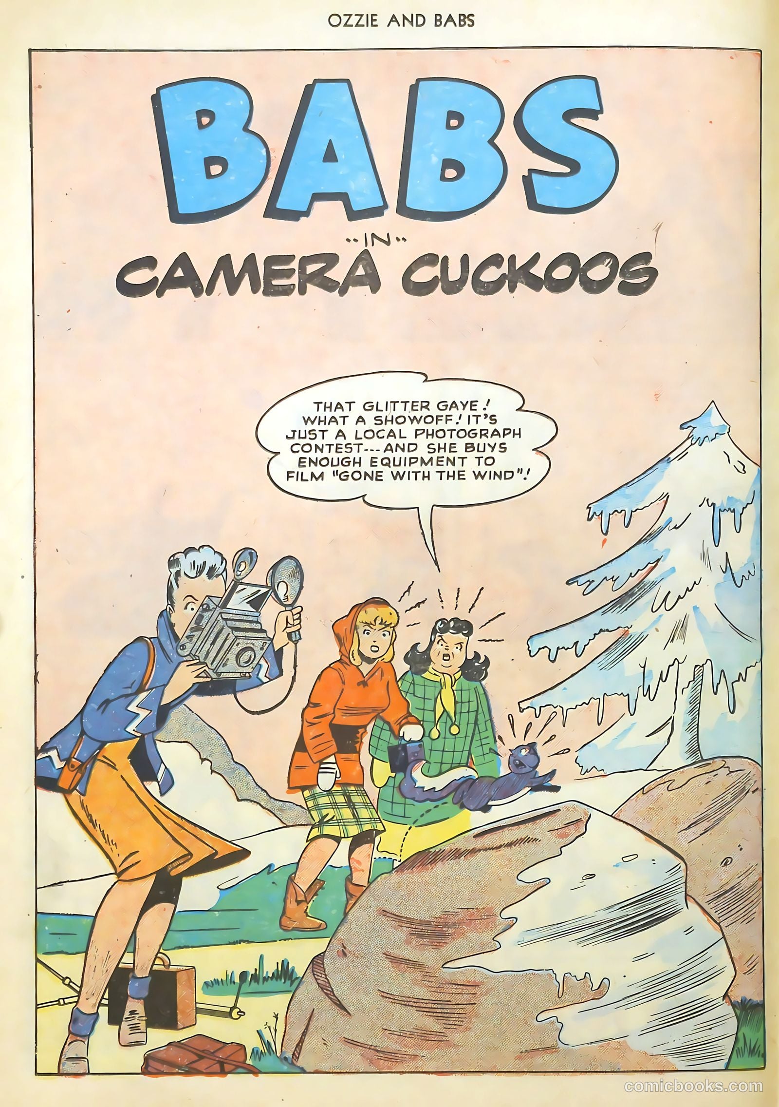 Ozzie and Babs #9 (1949) — page 26 of 52