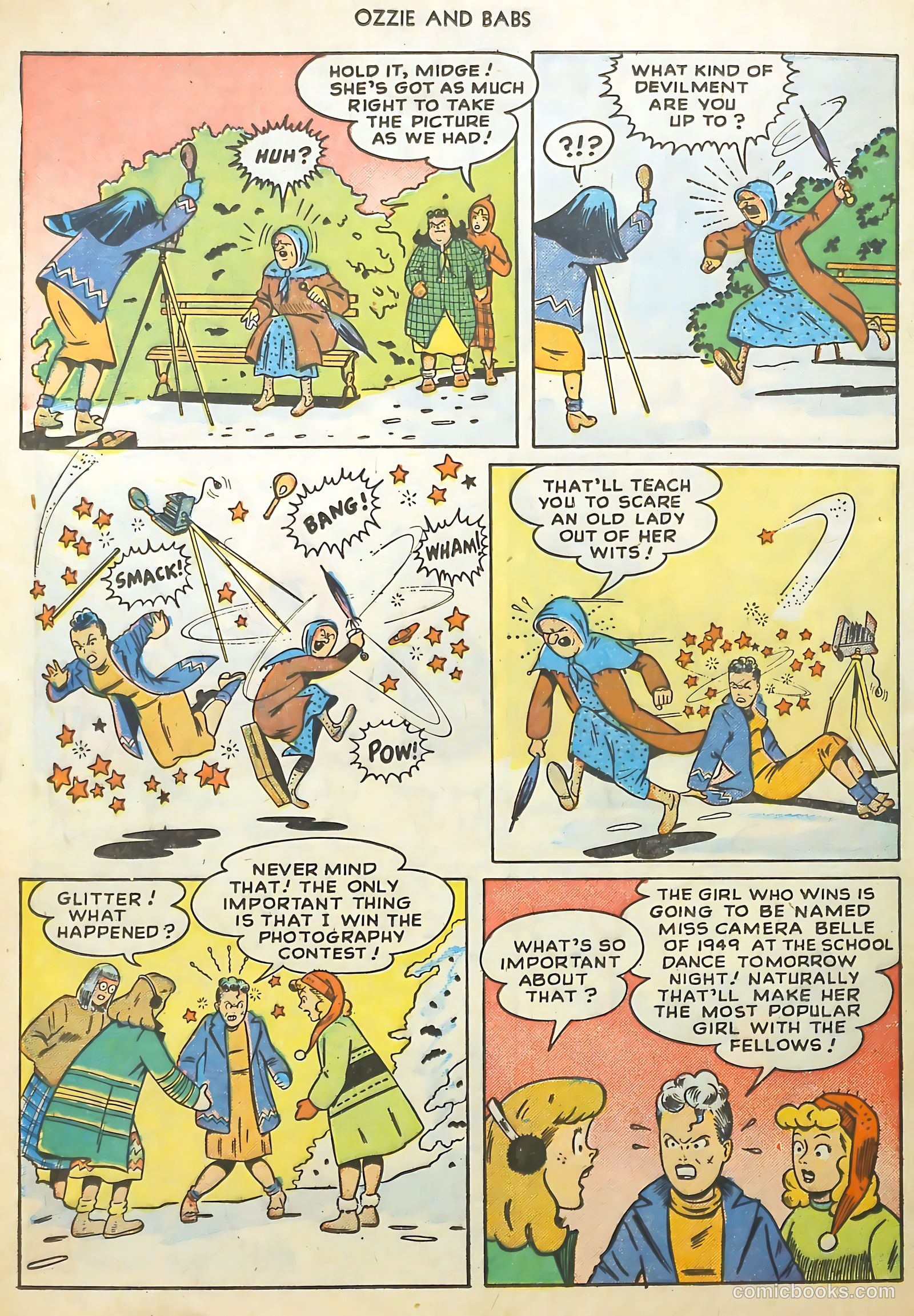 Ozzie and Babs #9 (1949) — page 28 of 52
