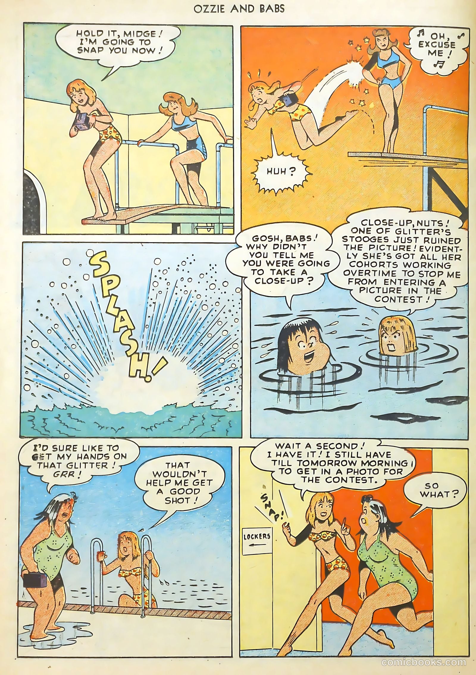 Ozzie and Babs #9 (1949) — page 30 of 52