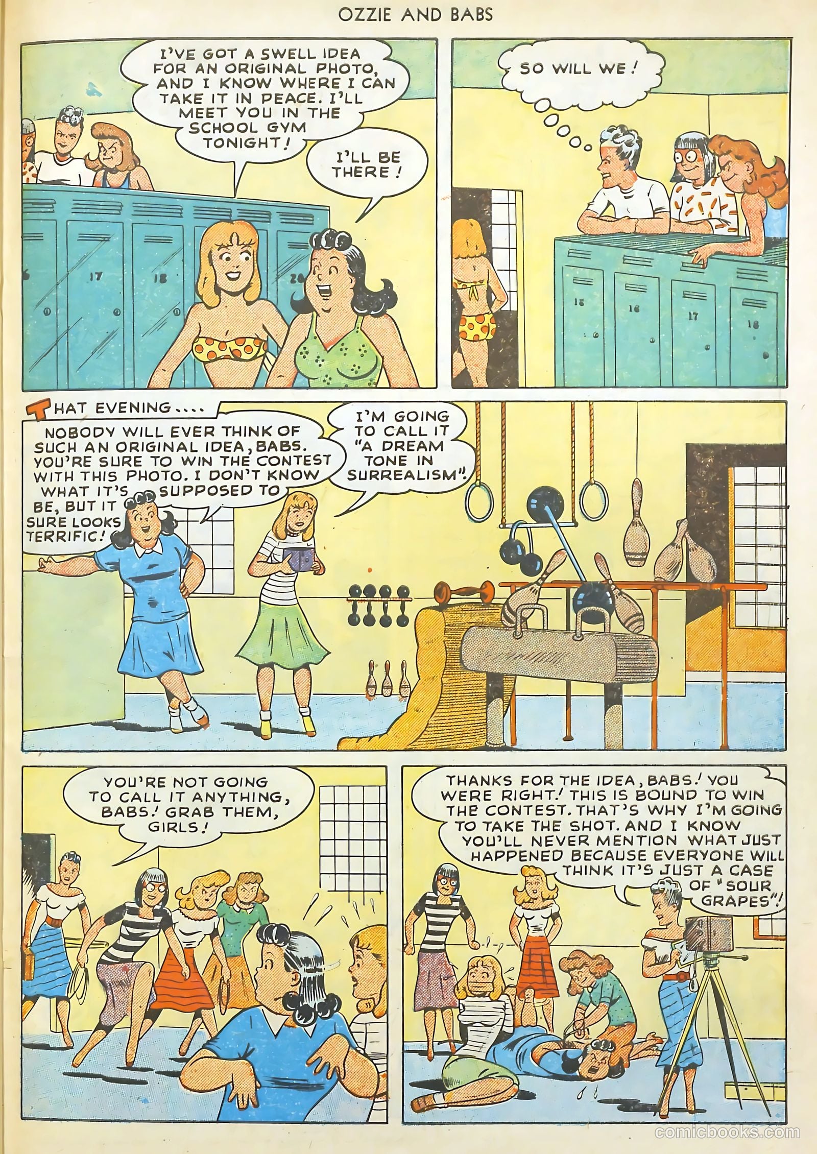 Ozzie and Babs #9 (1949) — page 31 of 52