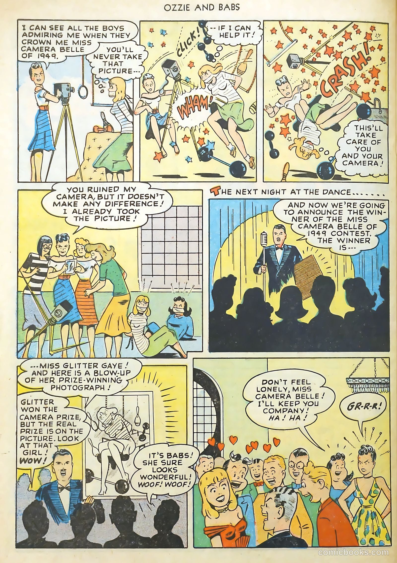 Ozzie and Babs #9 (1949) — page 32 of 52