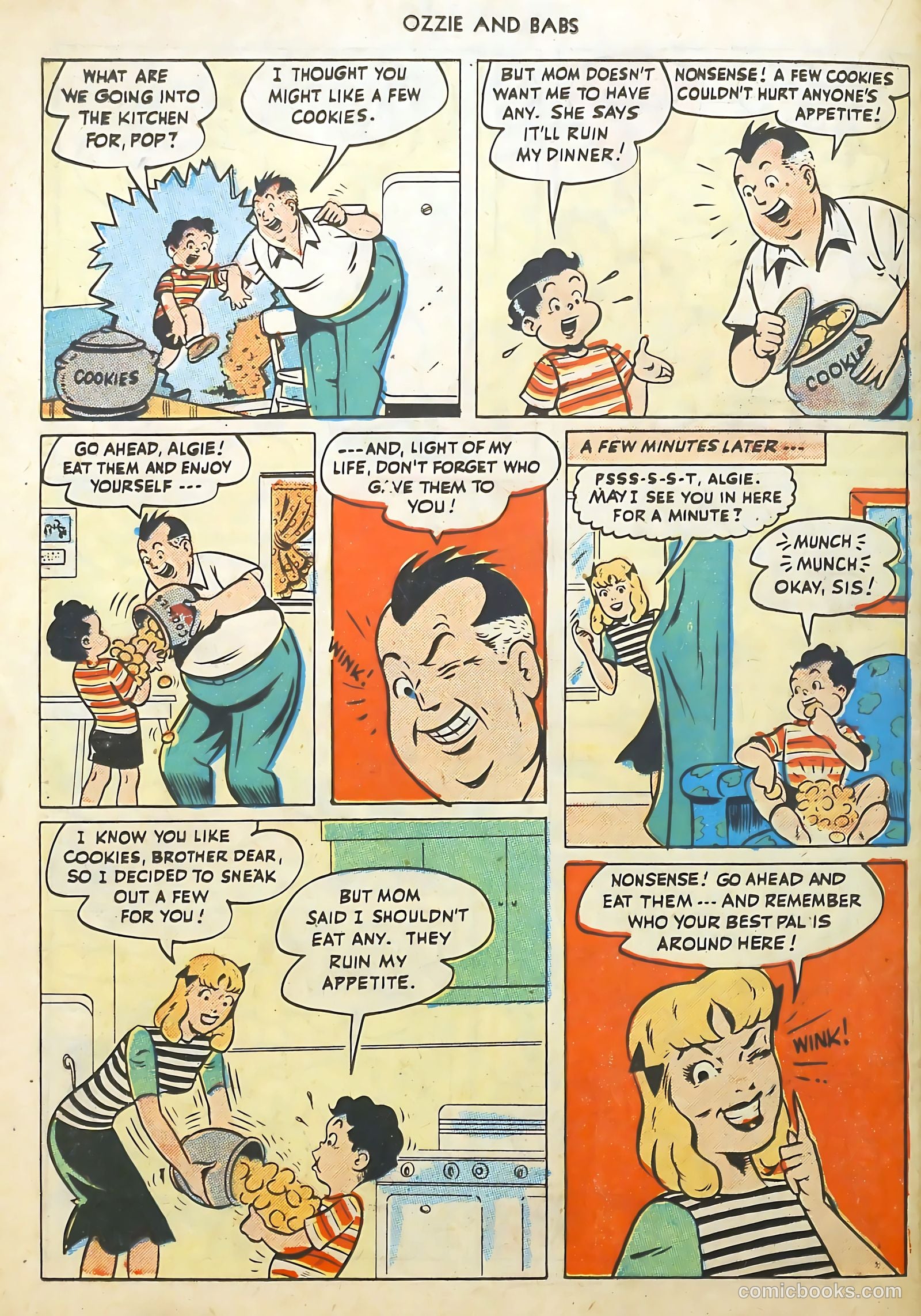 Ozzie and Babs #9 (1949) — page 38 of 52