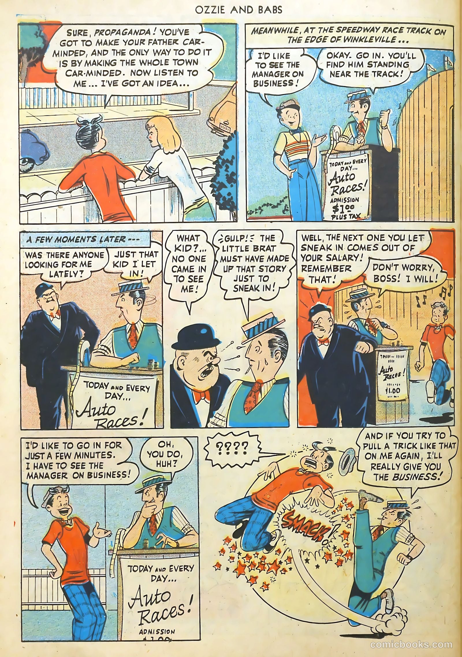 Ozzie and Babs #9 (1949) — page 42 of 52