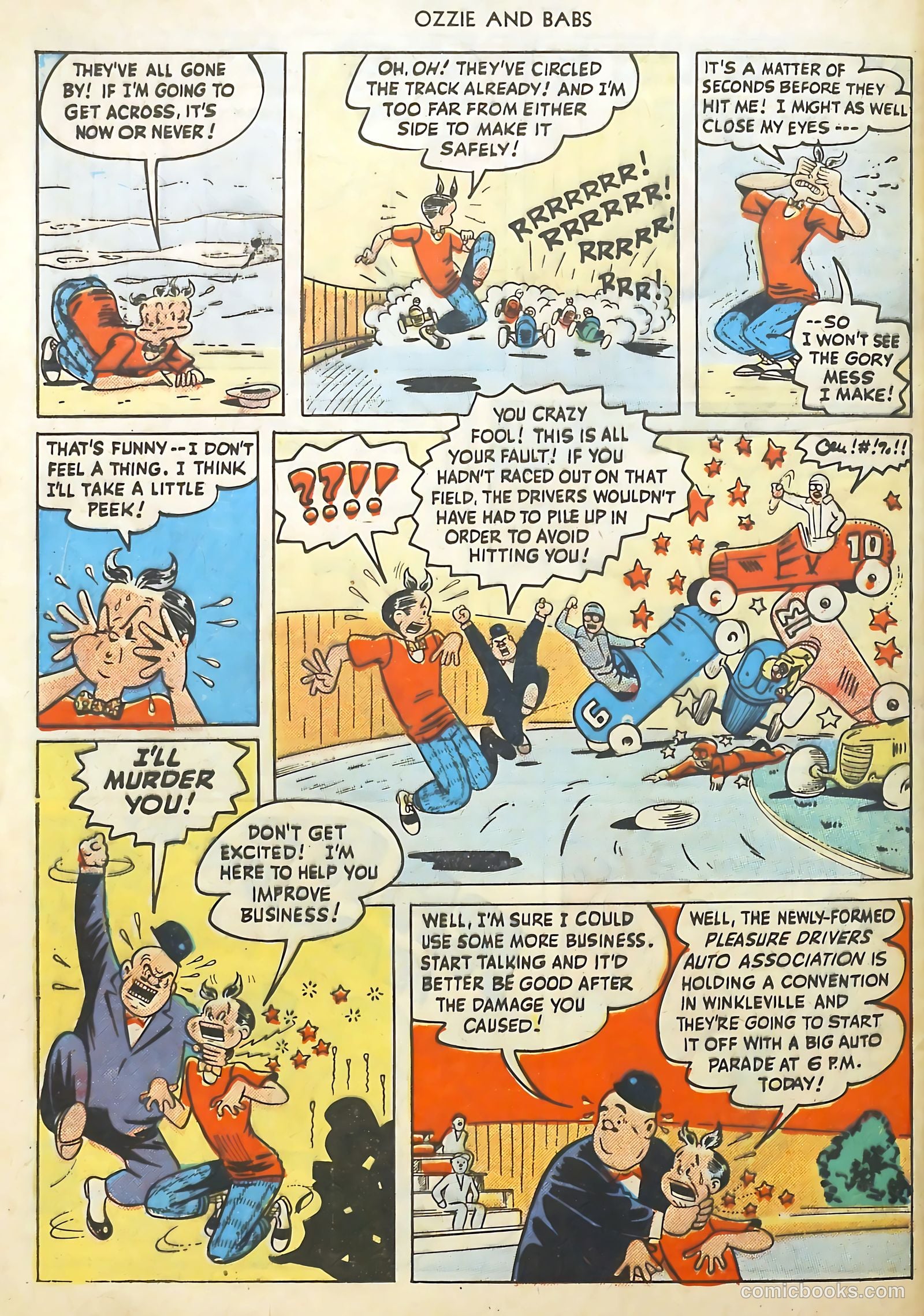 Ozzie and Babs #9 (1949) — page 44 of 52