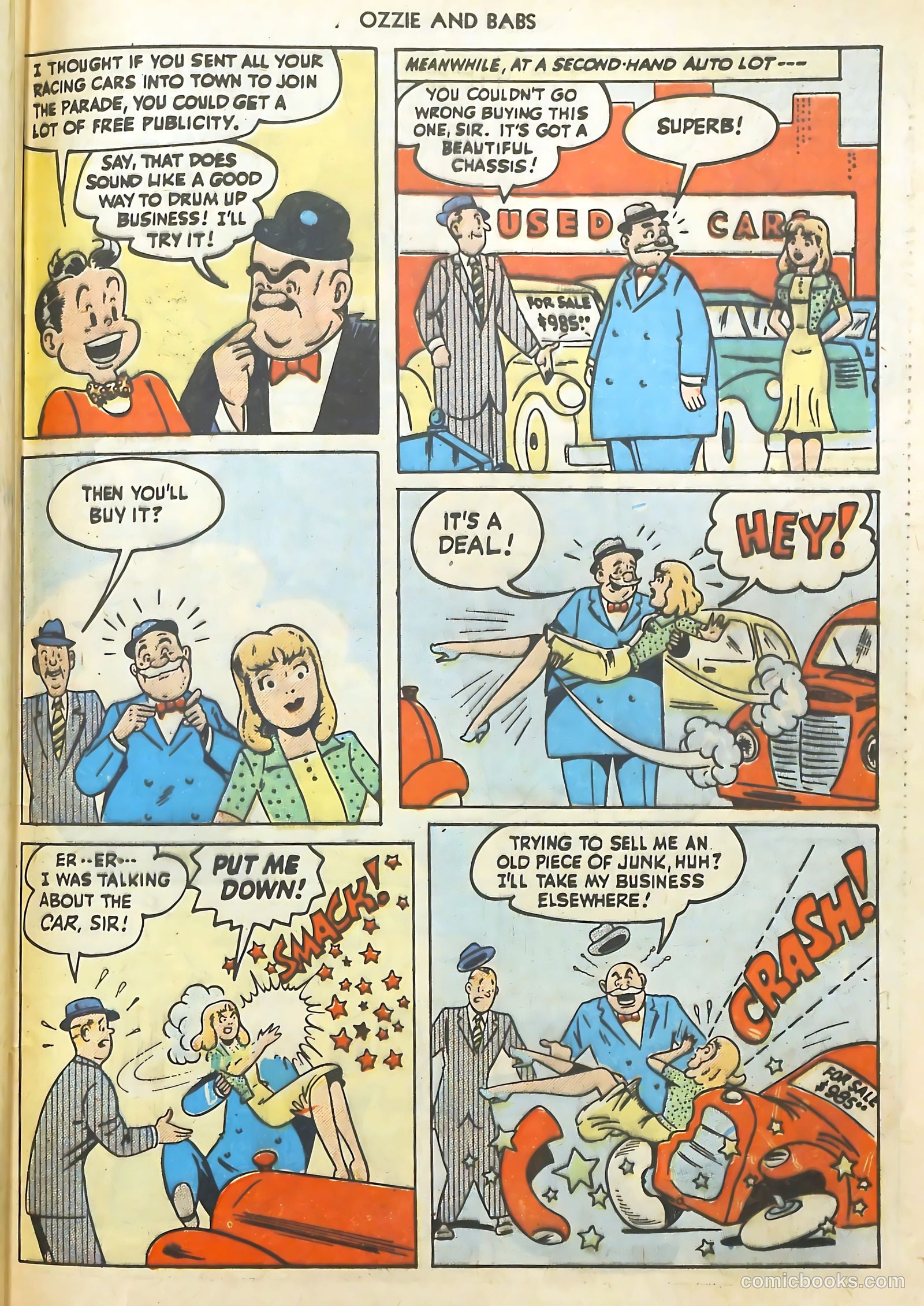 Ozzie and Babs #9 (1949) — page 45 of 52