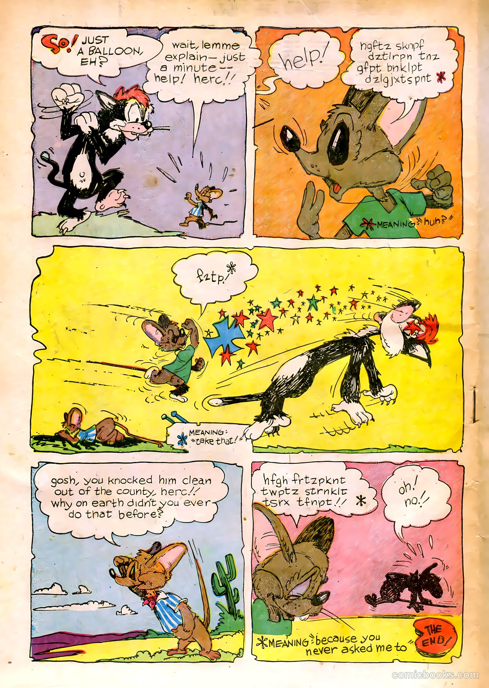 Panhandle Pete and Jennifer #1 (1951) — page 34 of 36