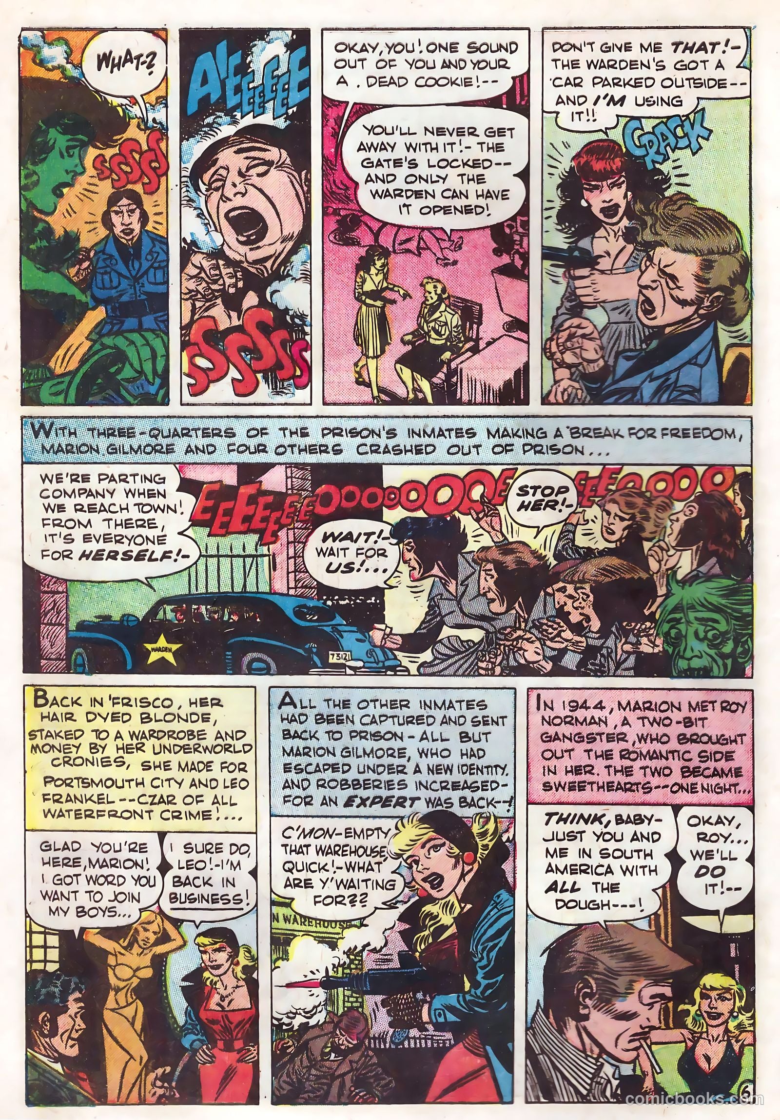 Parole Breakers #2 (1952) — page 8 of 36