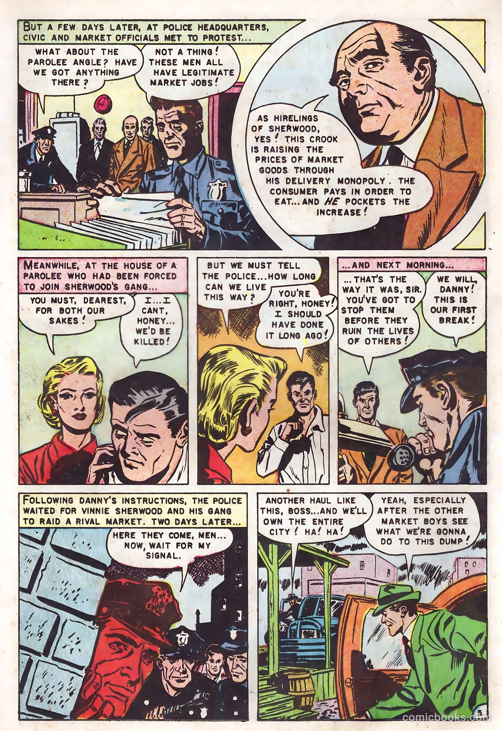 Parole Breakers #2 (1952) — page 15 of 36