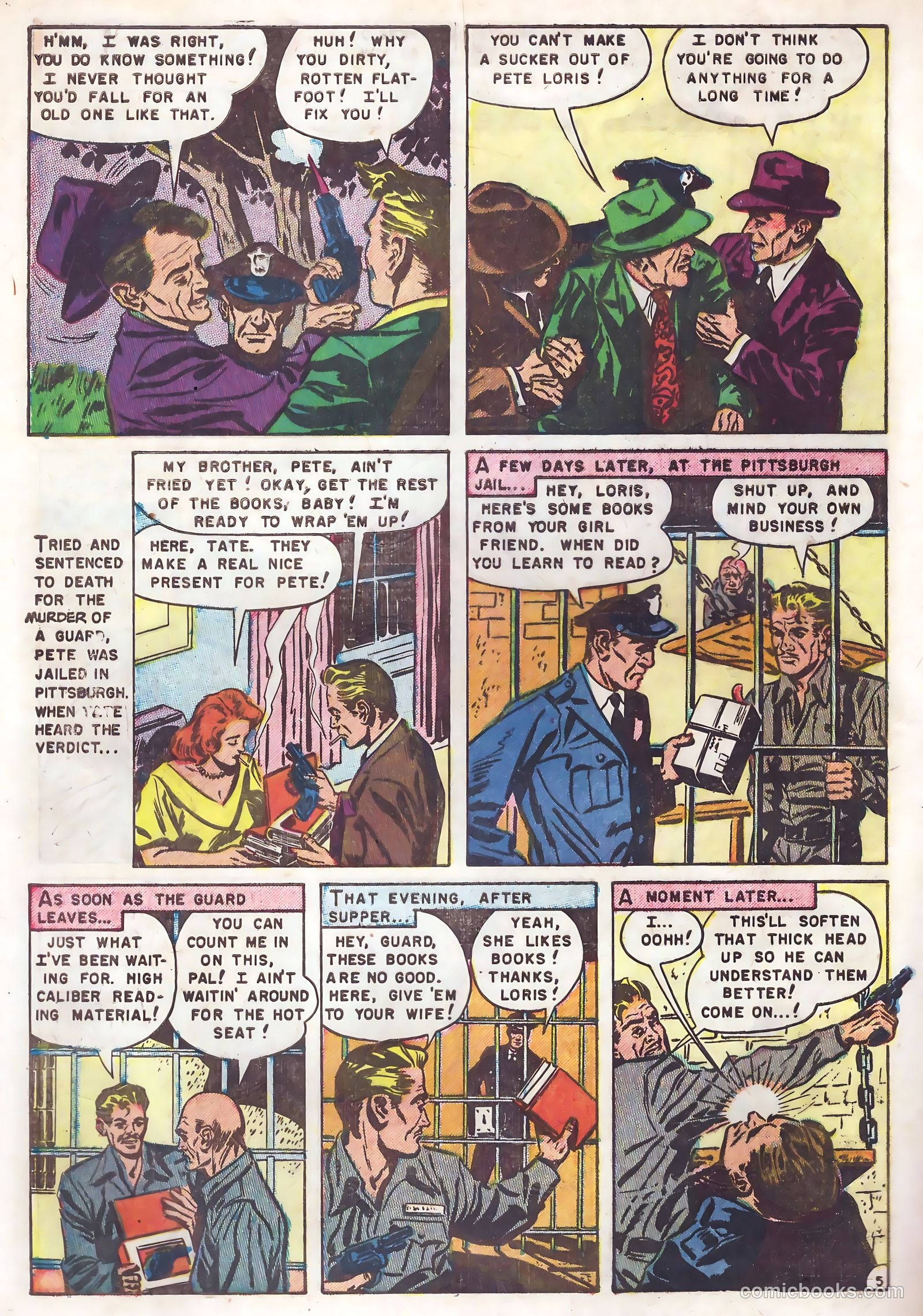 Parole Breakers #2 (1952) — page 32 of 36