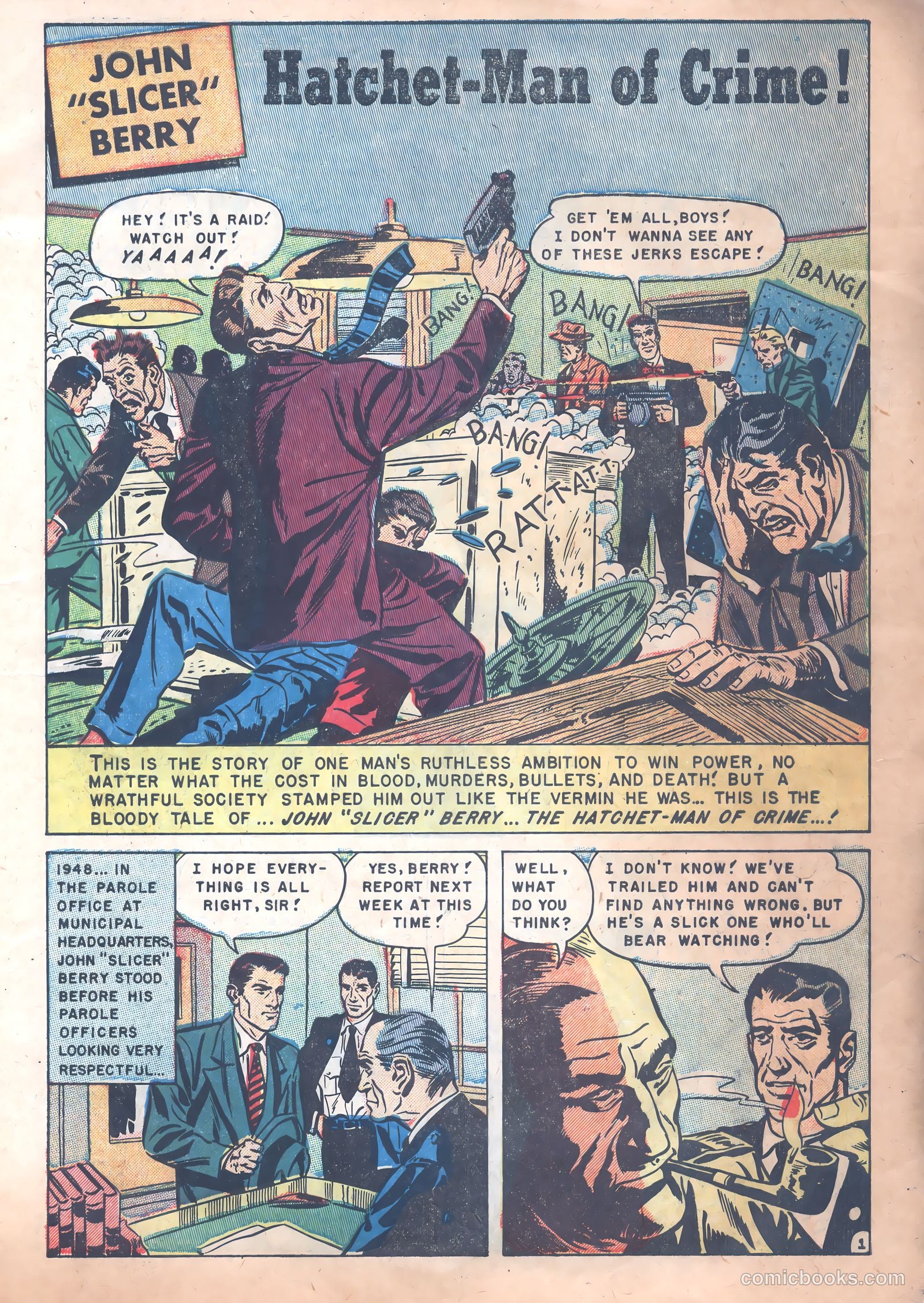 Parole Breakers #3 (1952) — page 3 of 36