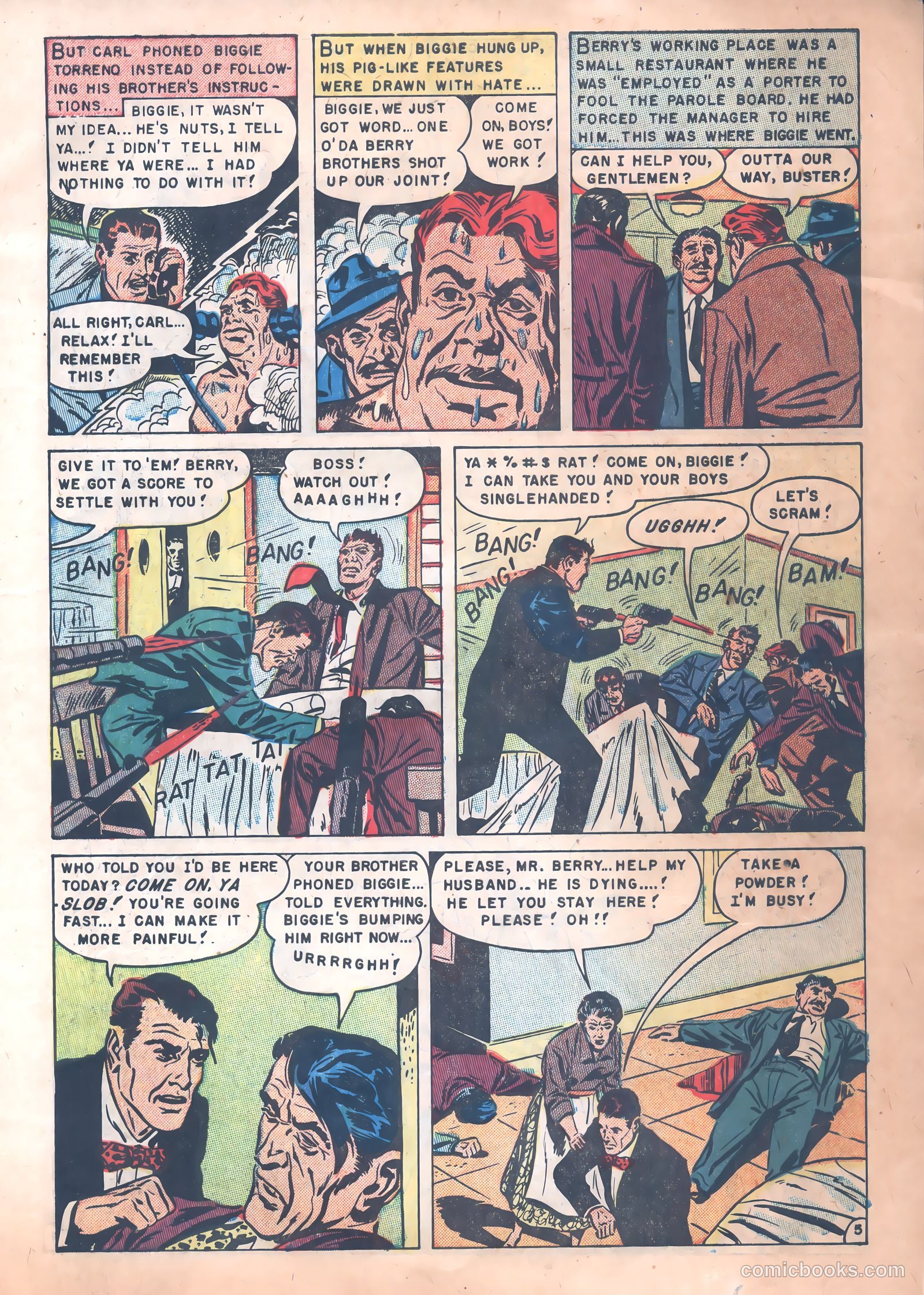 Parole Breakers #3 (1952) — page 7 of 36