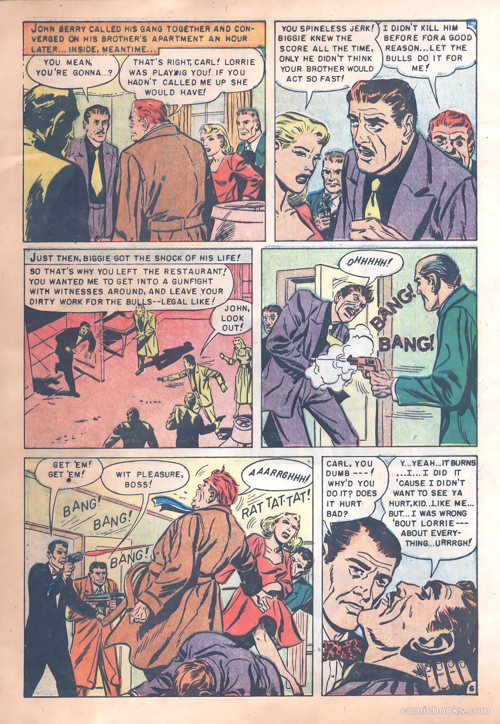 Parole Breakers #3 (1952) — page 8 of 36