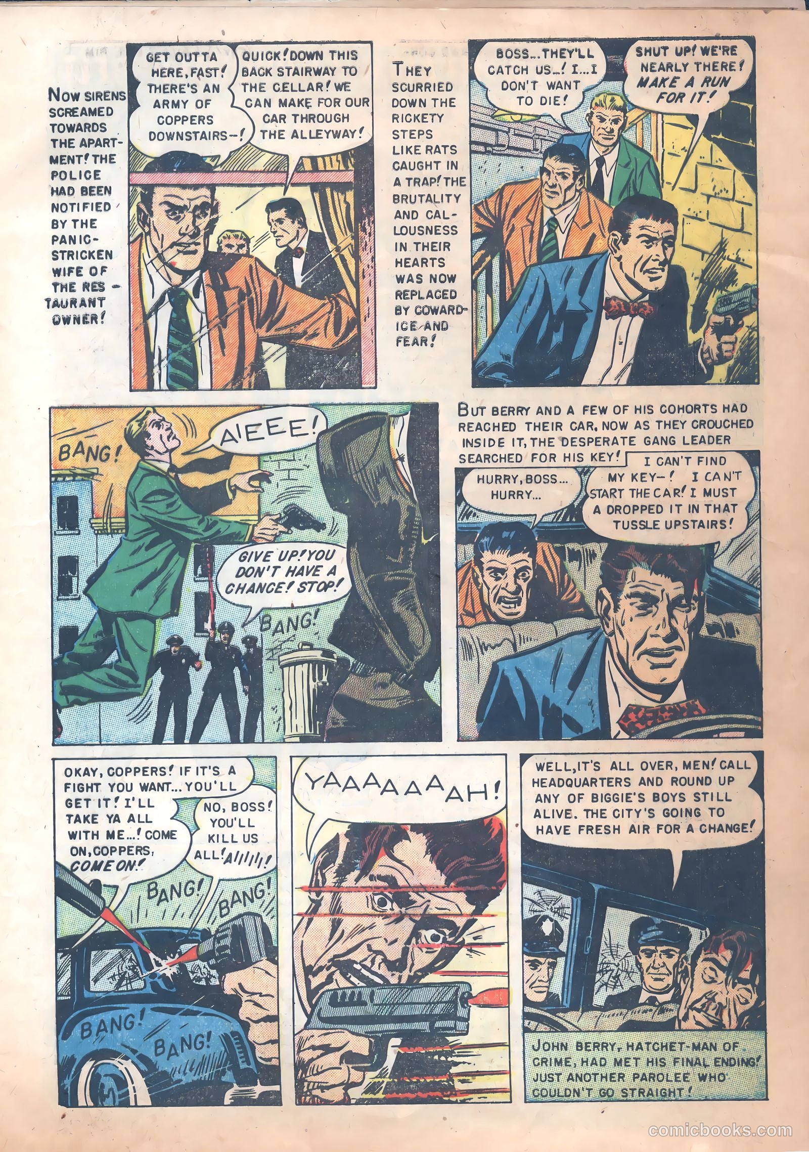 Parole Breakers #3 (1952) — page 9 of 36