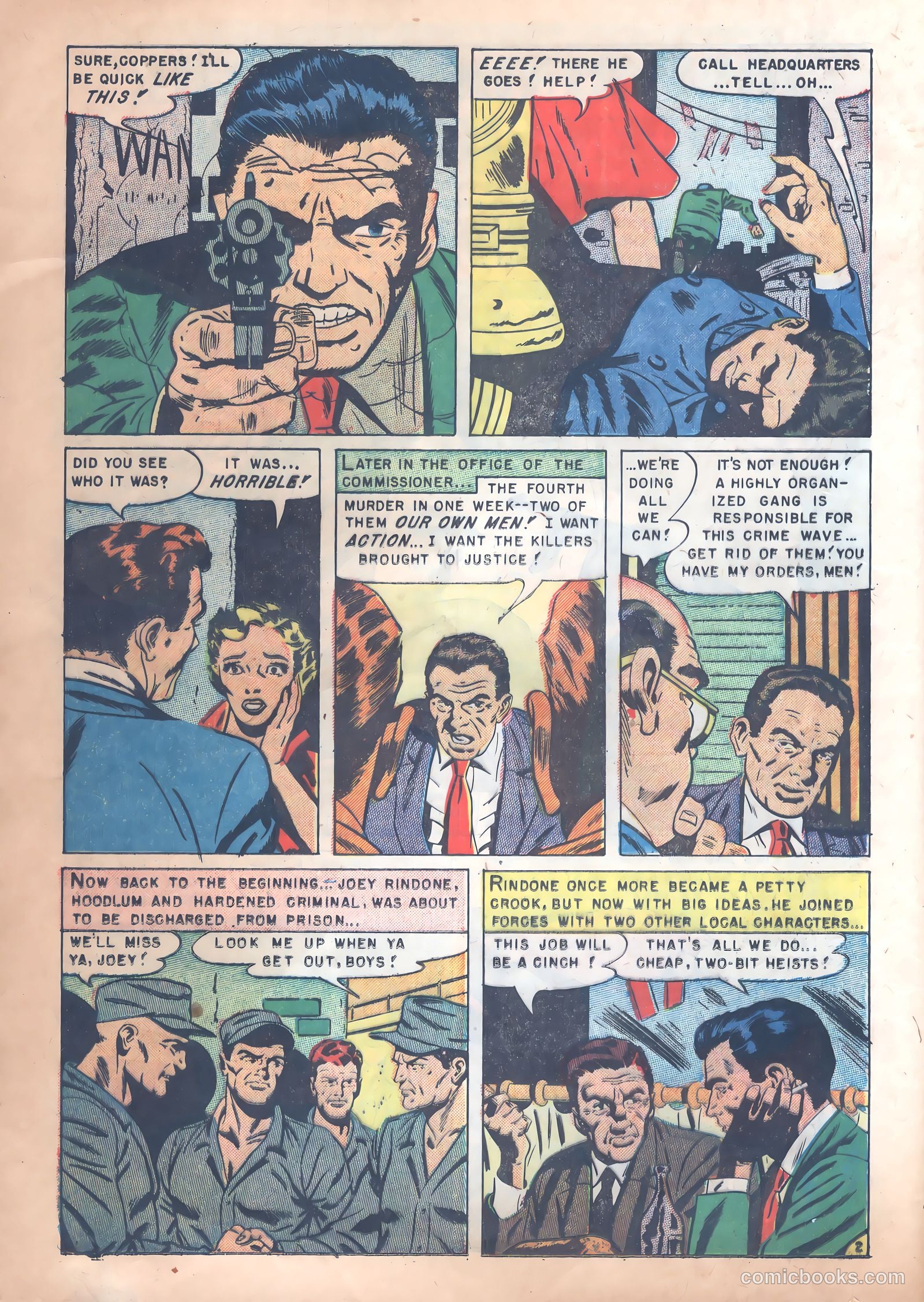 Parole Breakers #3 (1952) — page 12 of 36