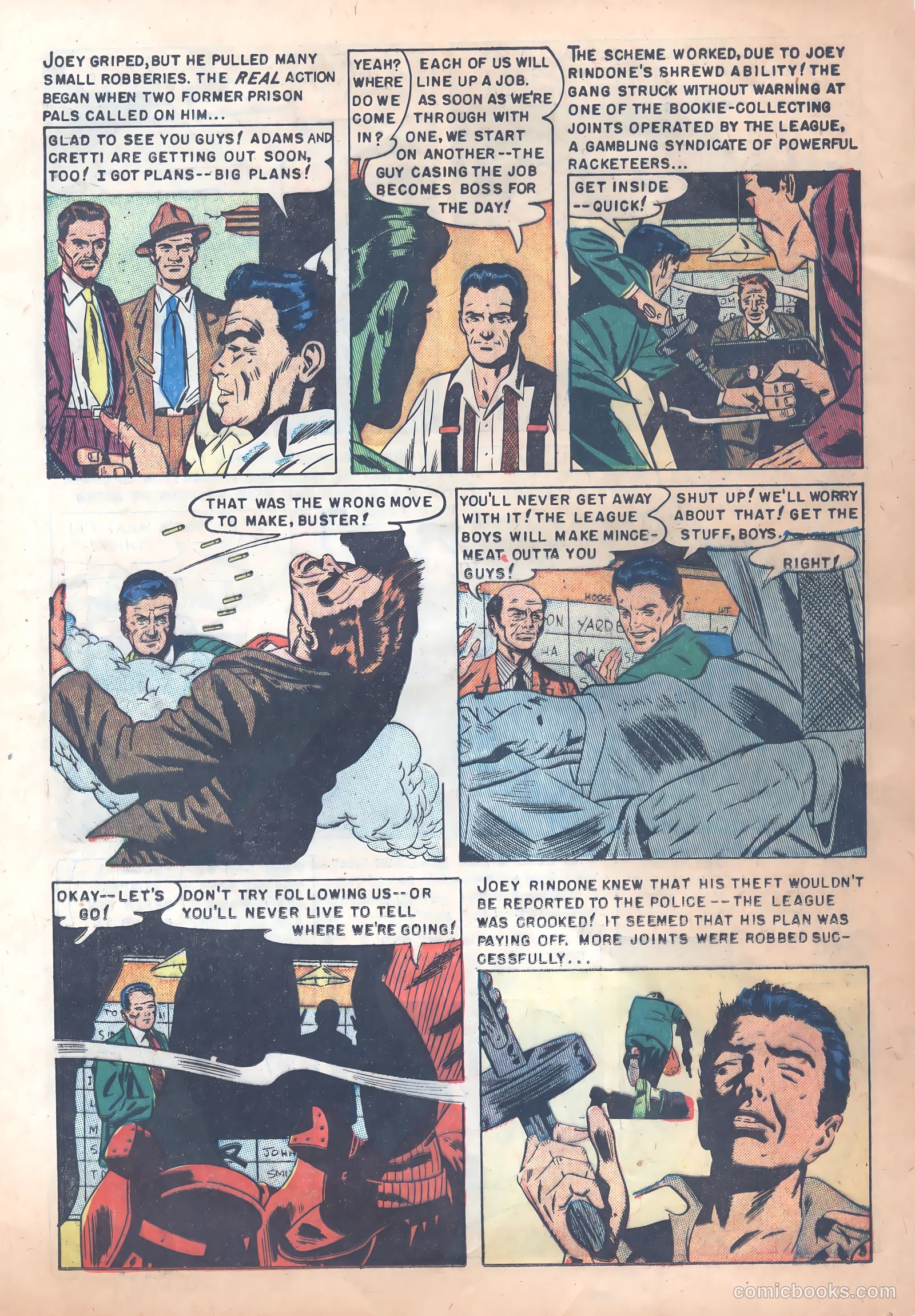 Parole Breakers #3 (1952) — page 13 of 36