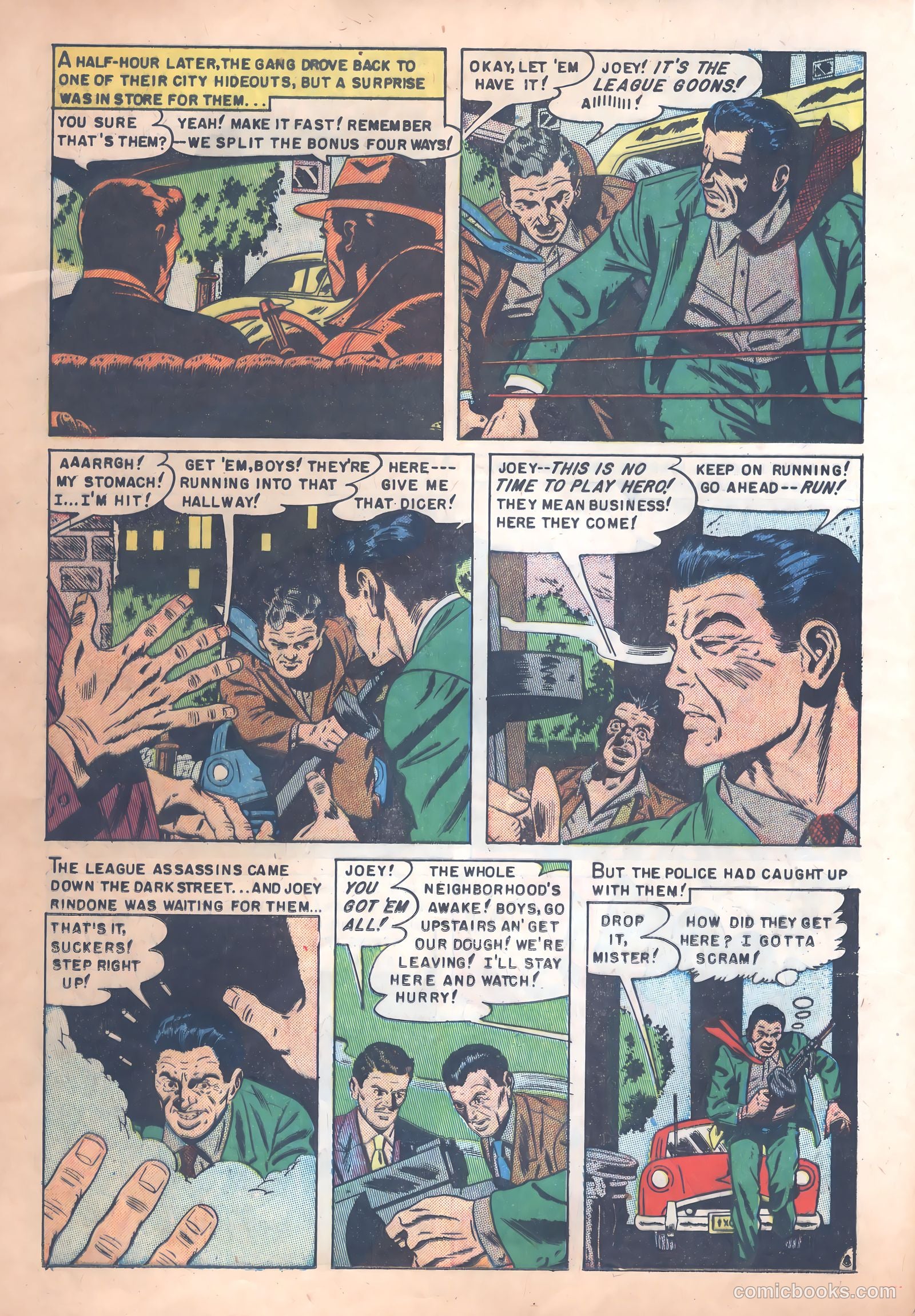 Parole Breakers #3 (1952) — page 16 of 36