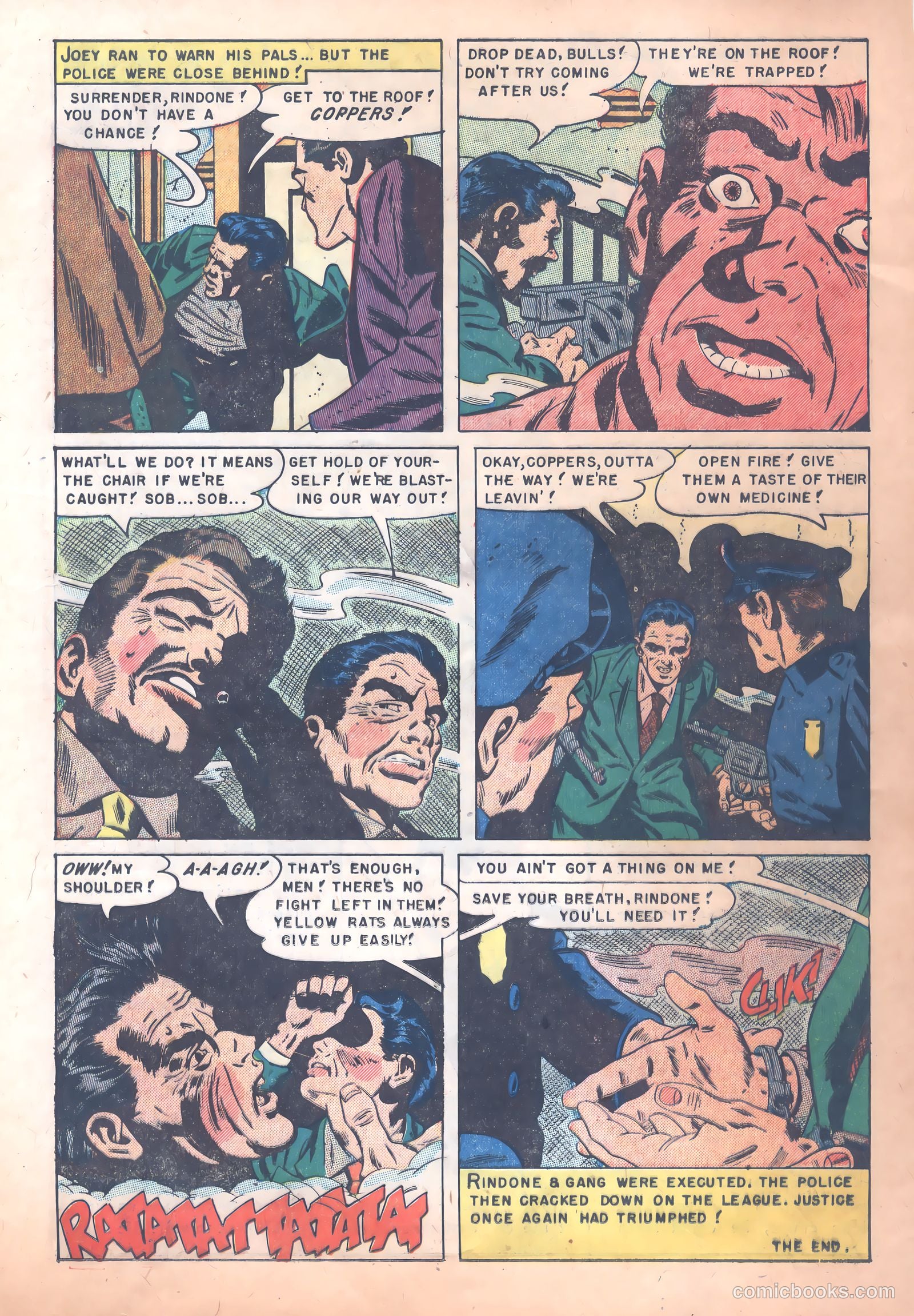 Parole Breakers #3 (1952) — page 17 of 36