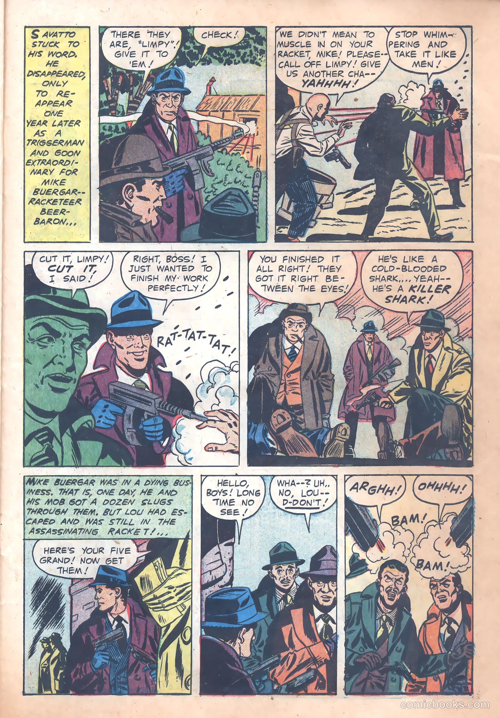 Parole Breakers #3 (1952) — page 23 of 36