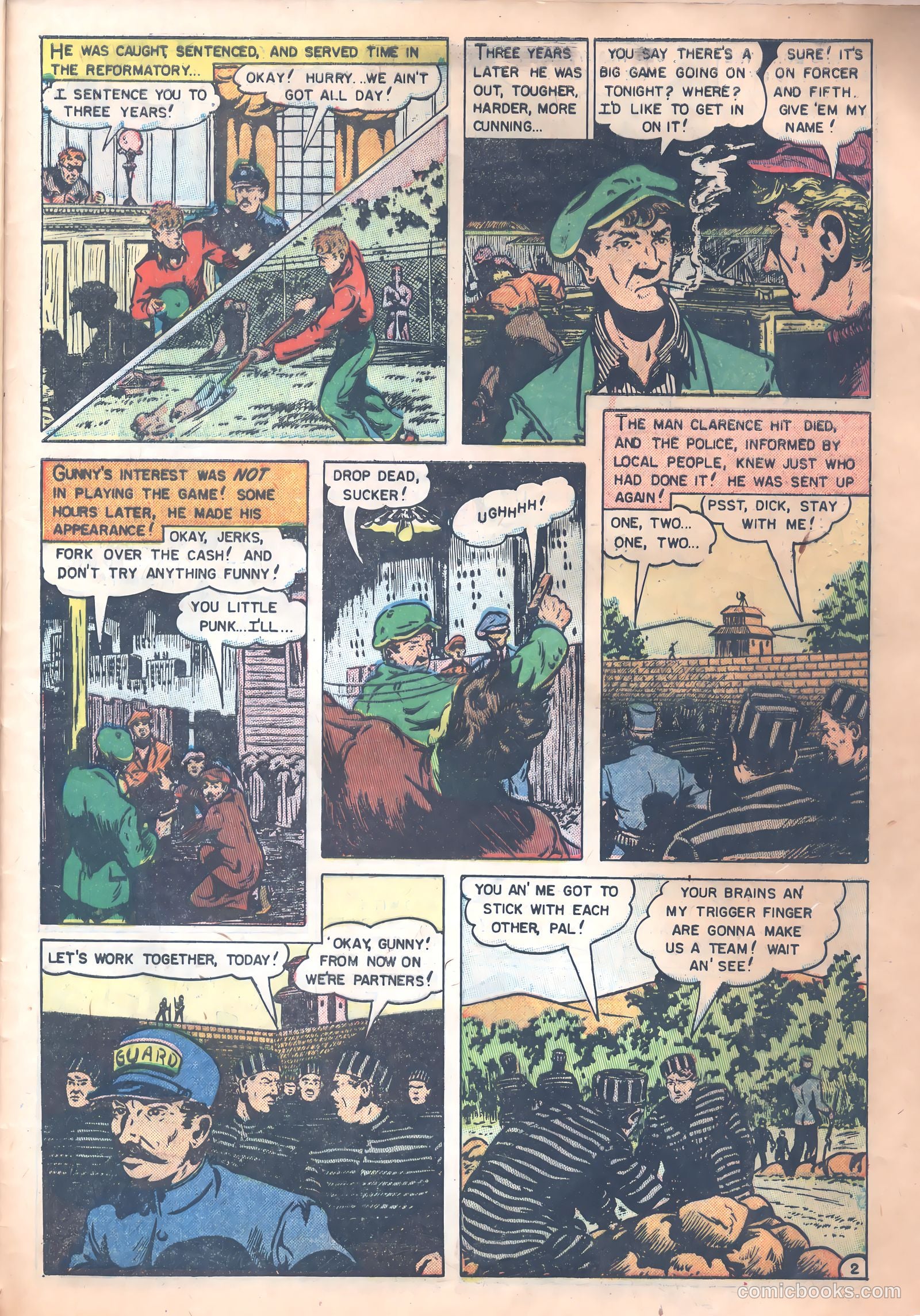 Parole Breakers #3 (1952) — page 29 of 36