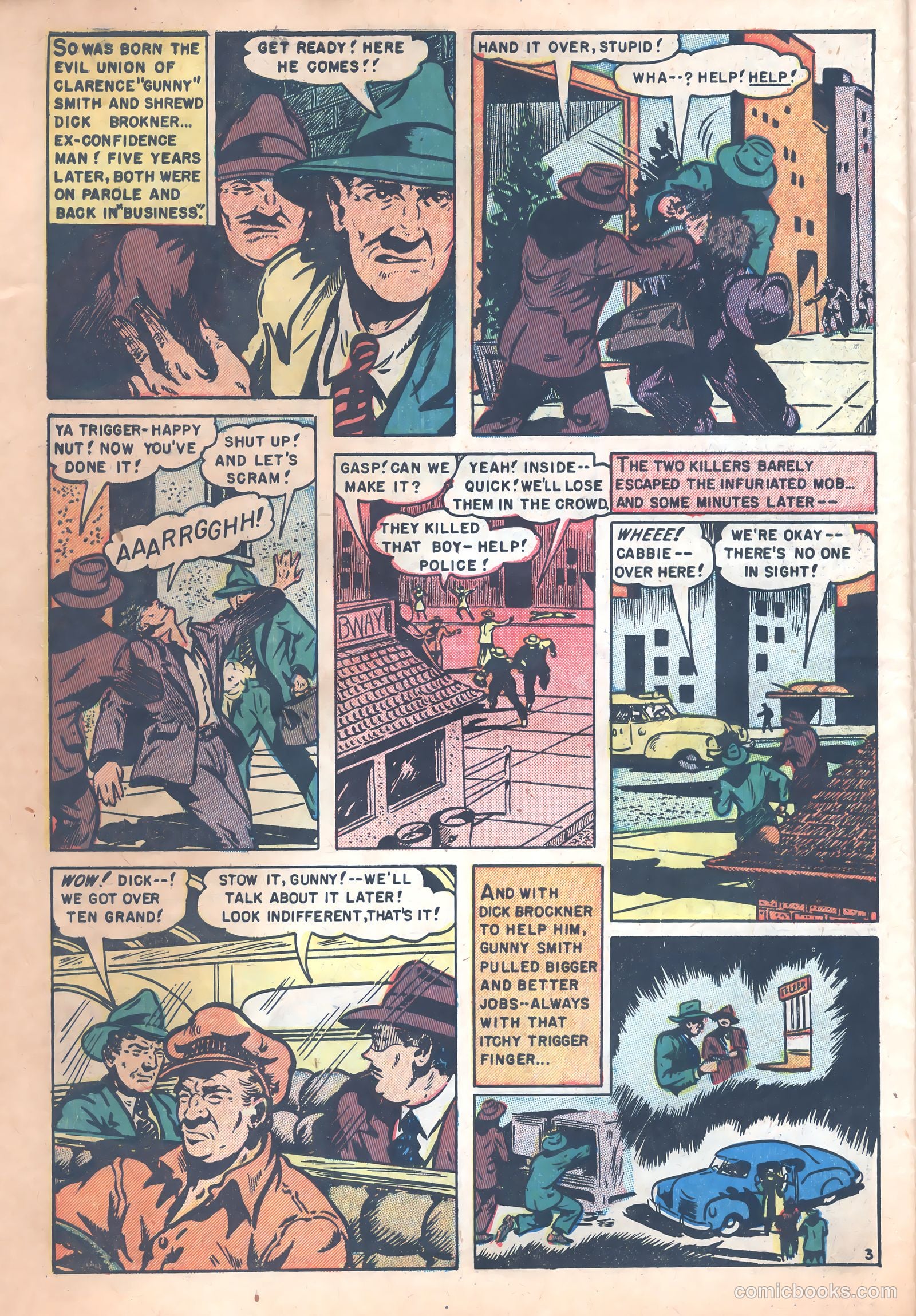 Parole Breakers #3 (1952) — page 30 of 36