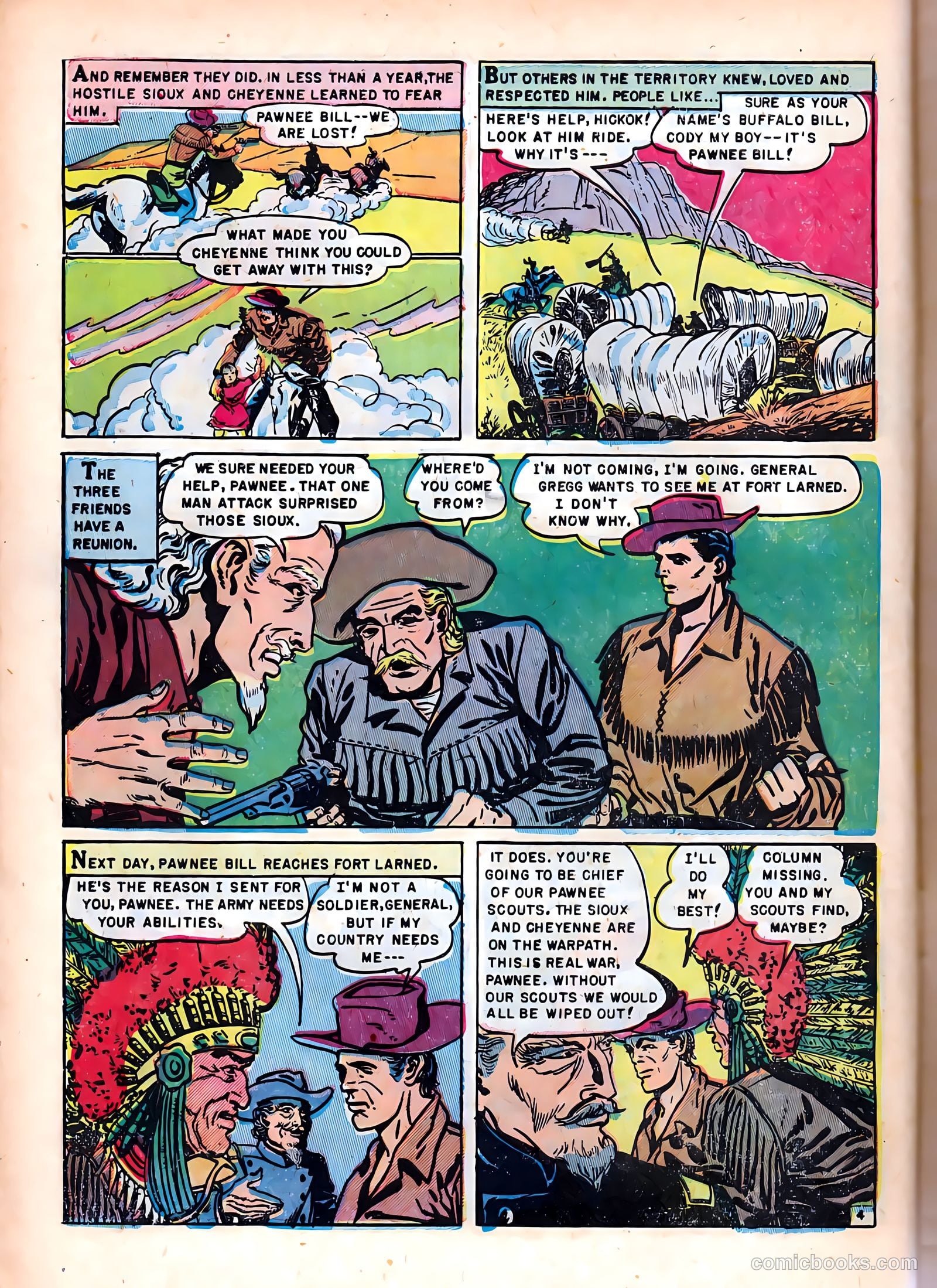 Pawnee Bill #1 (1951) — page 6 of 36