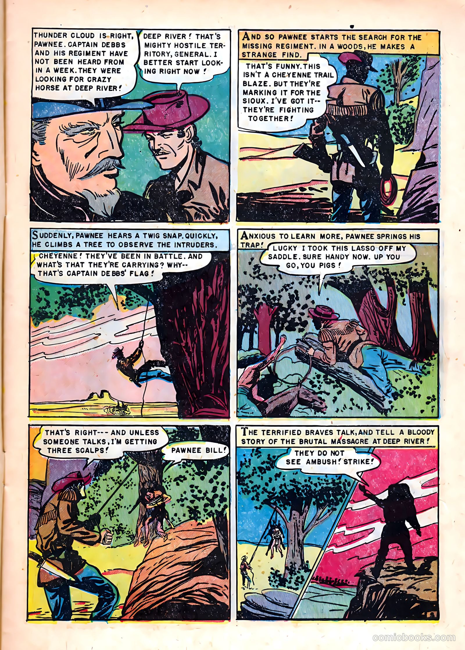 Pawnee Bill #1 (1951) — page 7 of 36