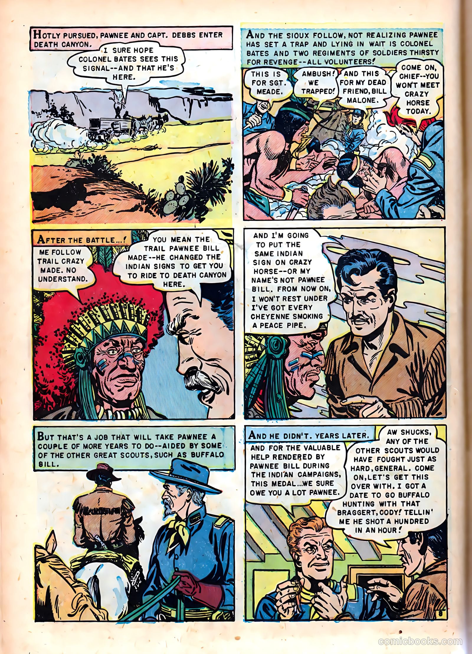Pawnee Bill #1 (1951) — page 10 of 36
