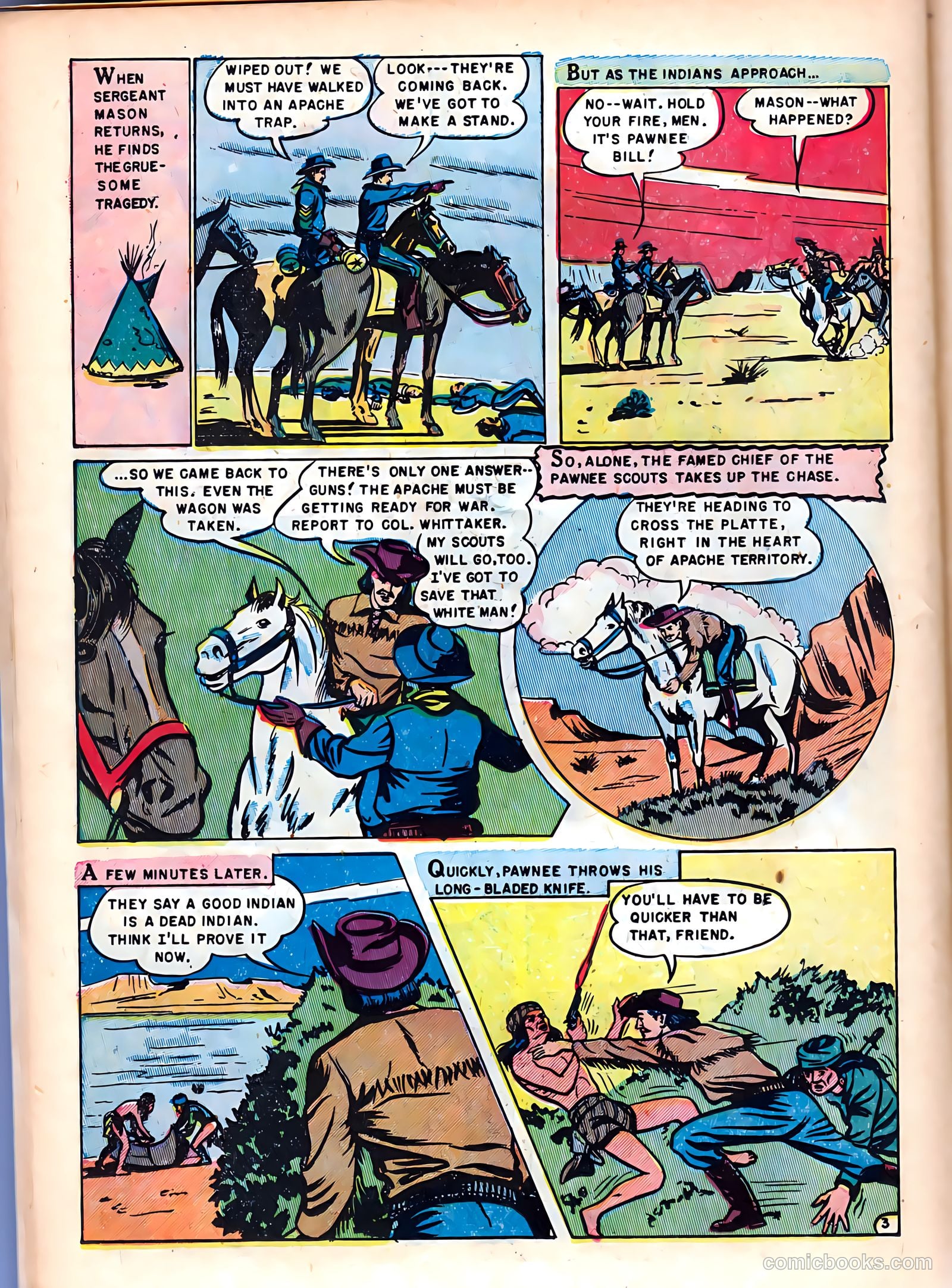 Pawnee Bill #1 (1951) — page 22 of 36