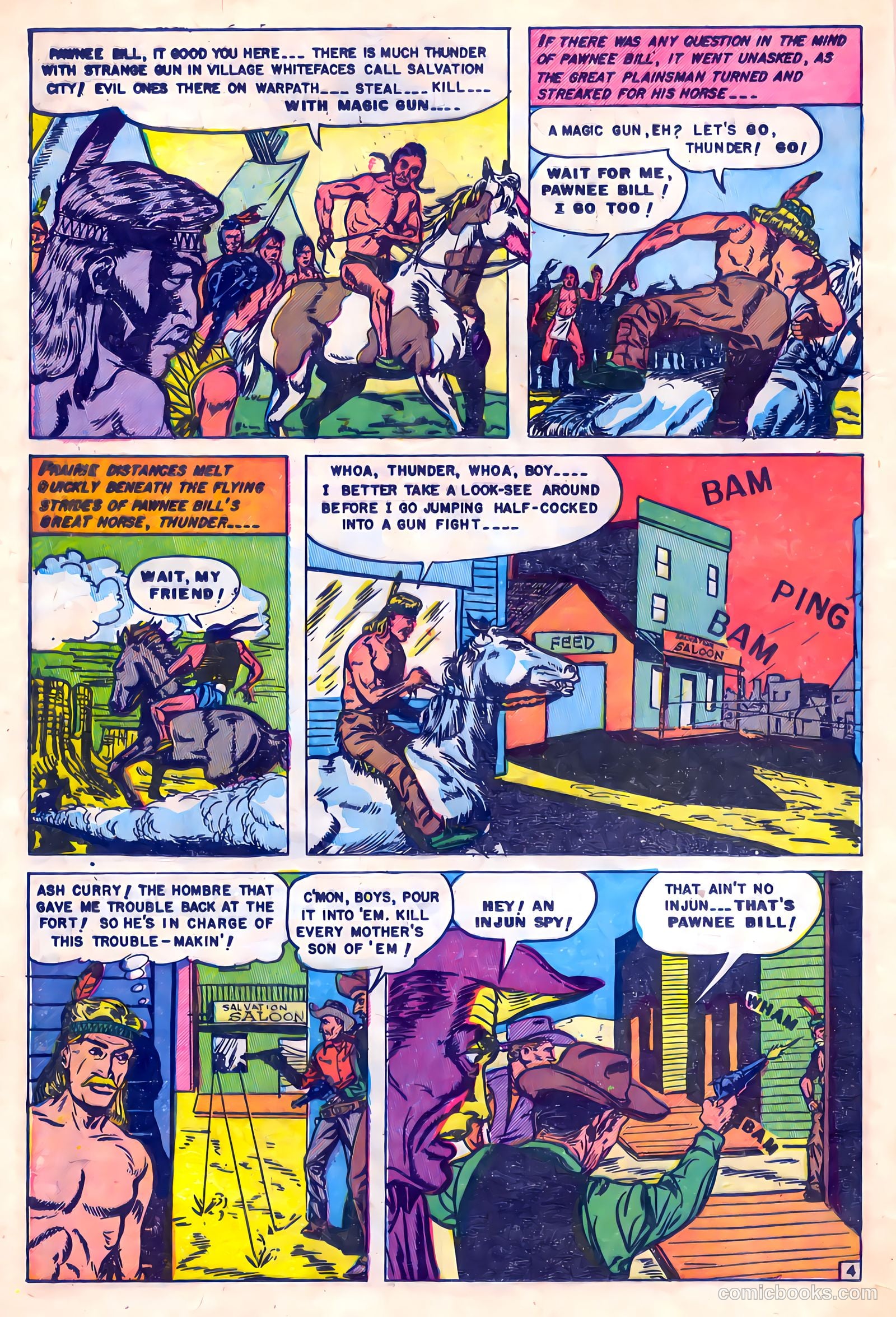 Pawnee Bill #3 (1951) — page 6 of 36