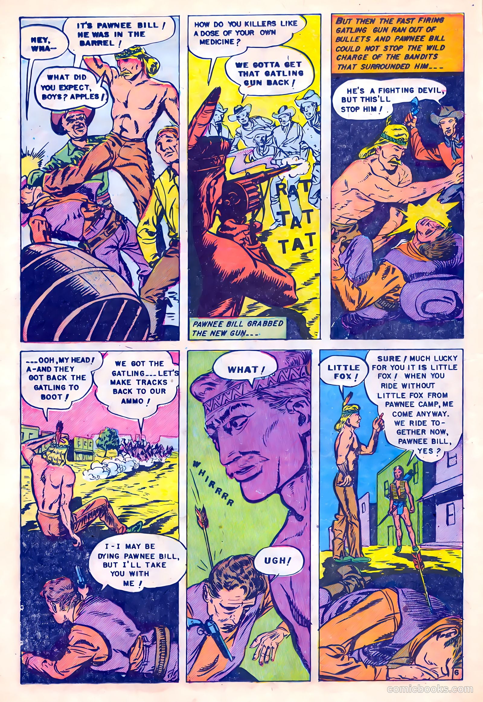 Pawnee Bill #3 (1951) — page 8 of 36