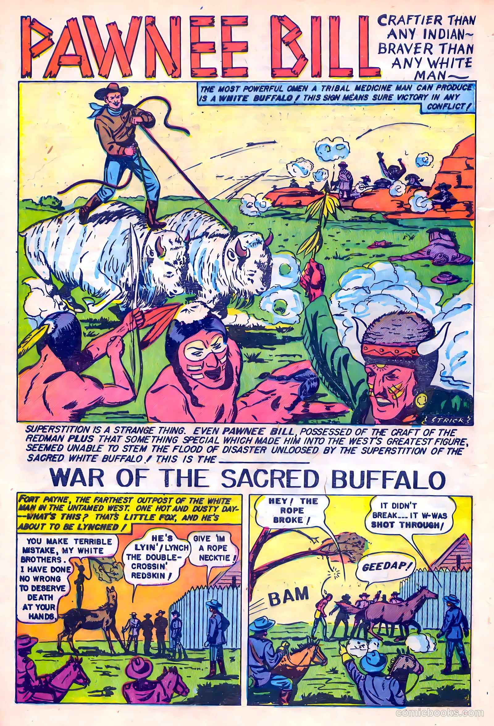 Pawnee Bill #3 (1951) — page 20 of 36