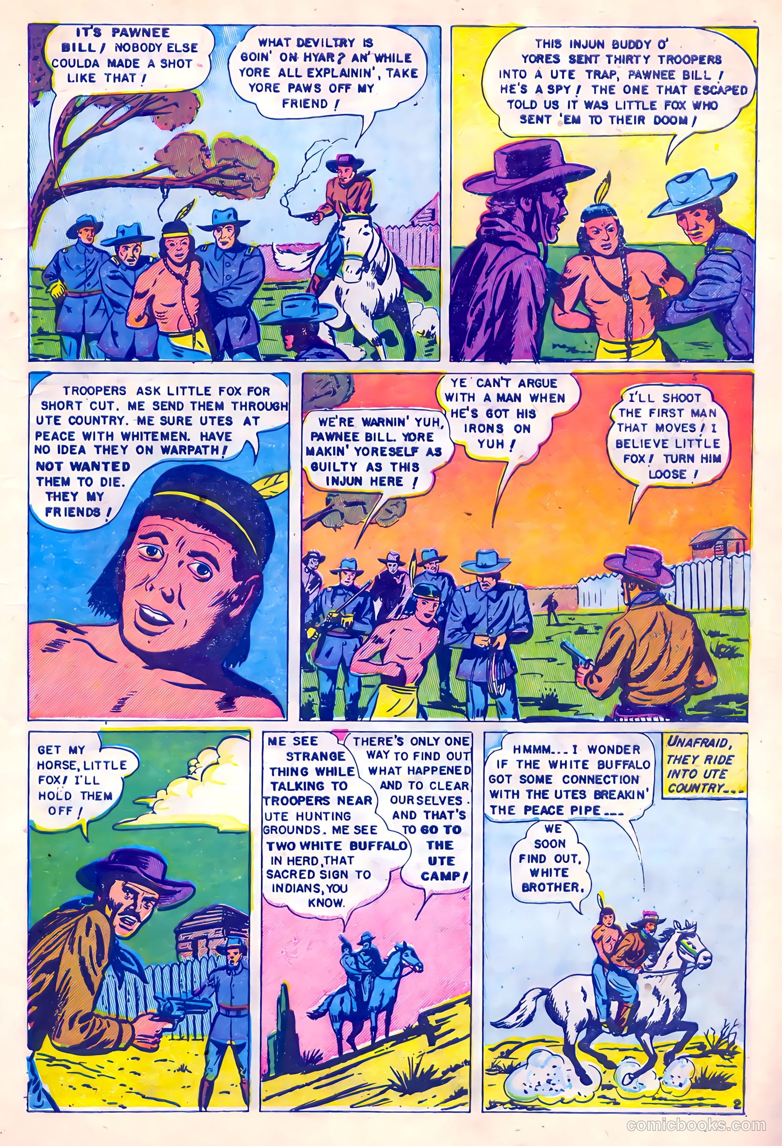 Pawnee Bill #3 (1951) — page 21 of 36