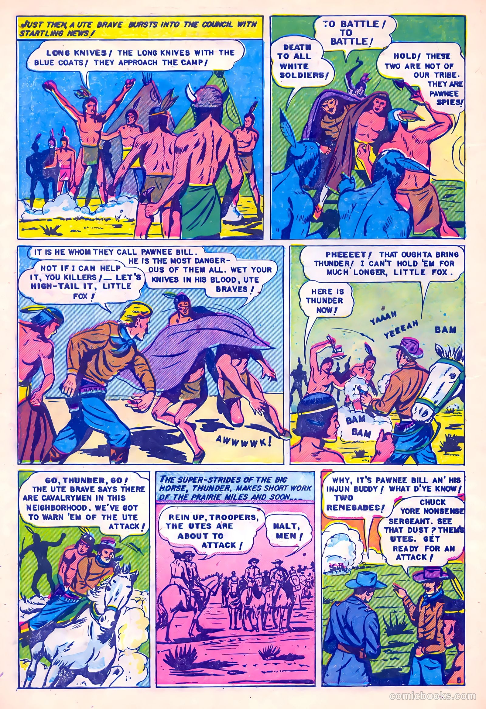 Pawnee Bill #3 (1951) — page 24 of 36