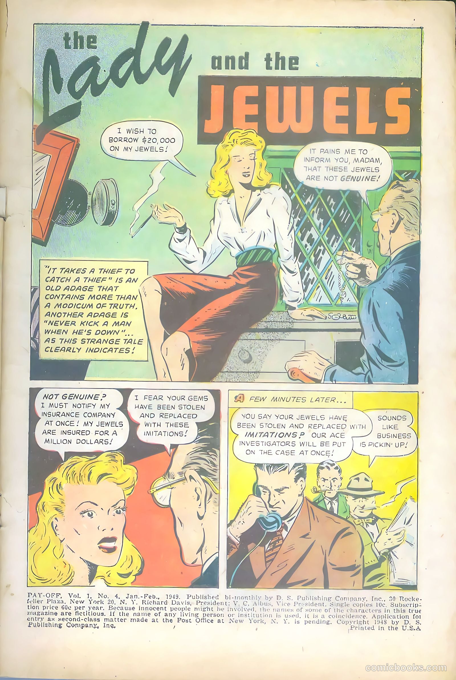 Pay-Off #4 (1949) — page 3 of 52