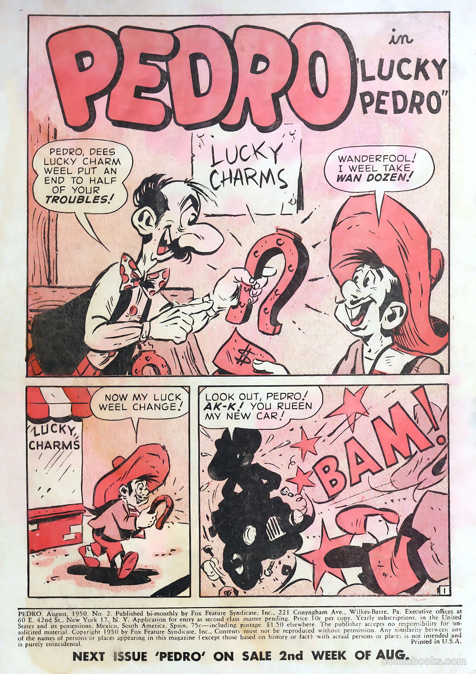 Pedro #2 (1950) — page 2 of 36