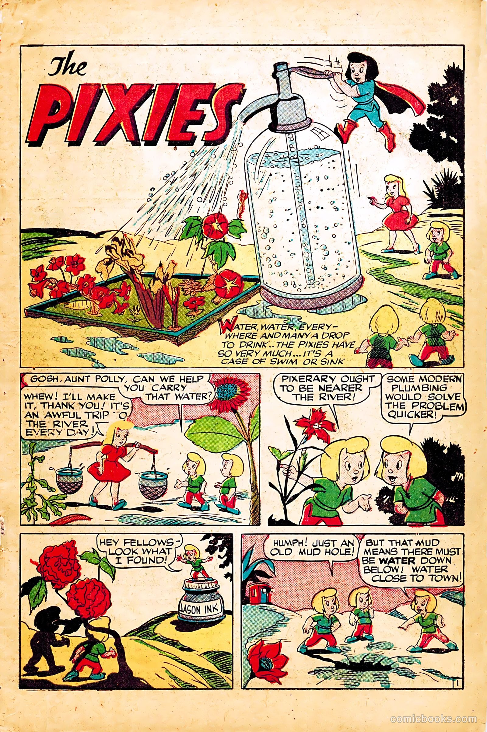 Pee-Wee Pixies #1 (1958) — page 3 of 36