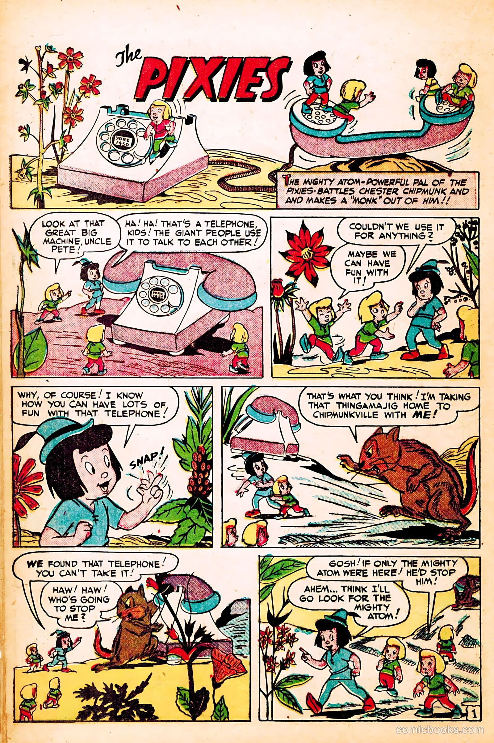 Pee-Wee Pixies #1 (1958) — page 16 of 36
