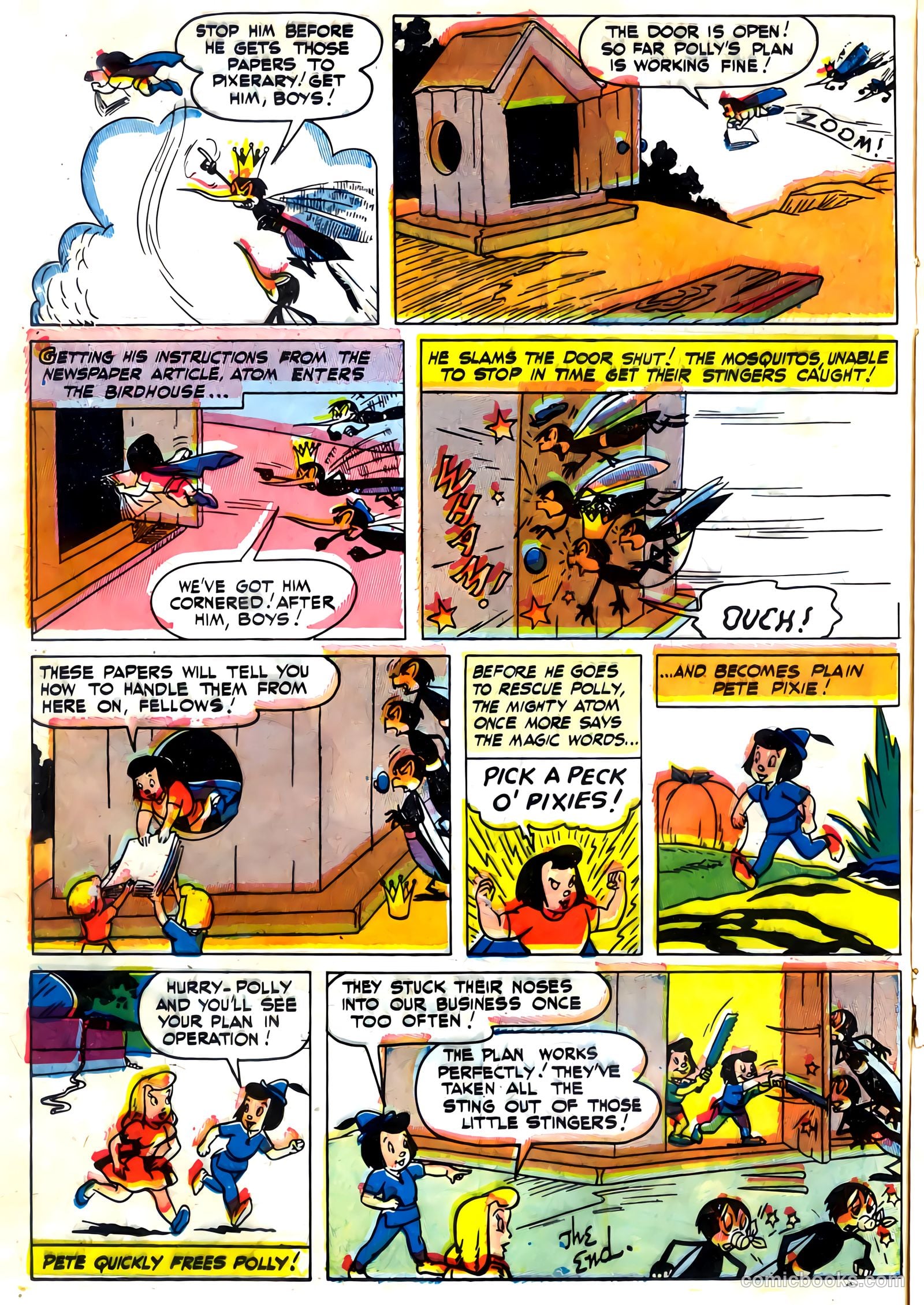 Pee-Wee Pixies #10 (1963) — page 16 of 36