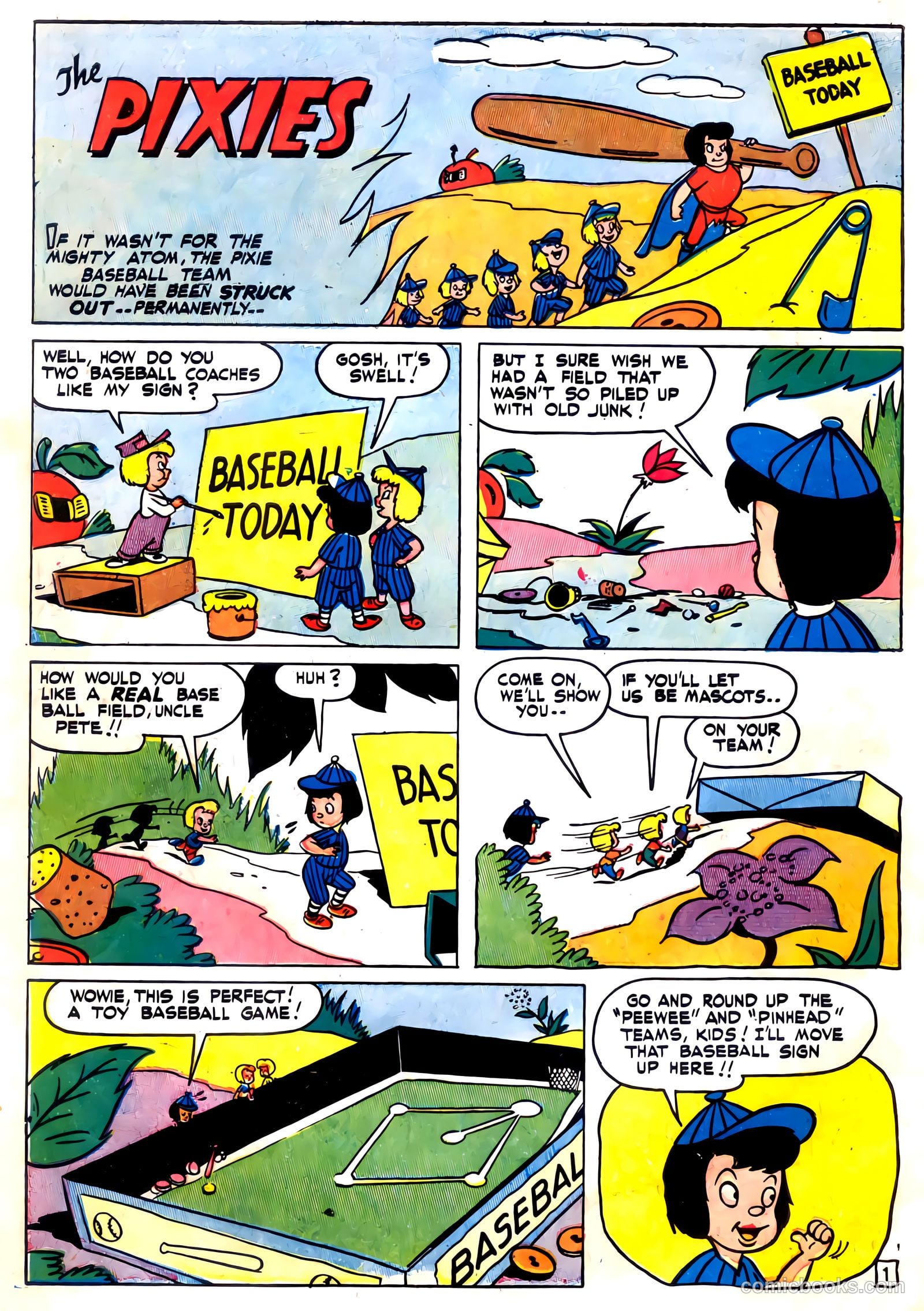 Pee-Wee Pixies #10 (1963) — page 30 of 36