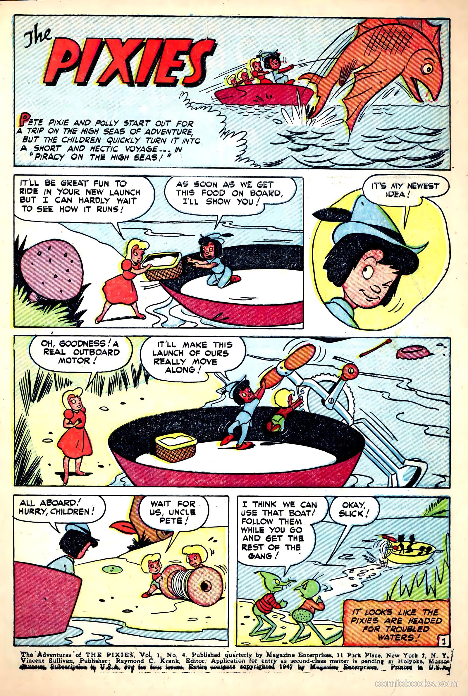 Pee-Wee Pixies #8 (1958) — page 23 of 36