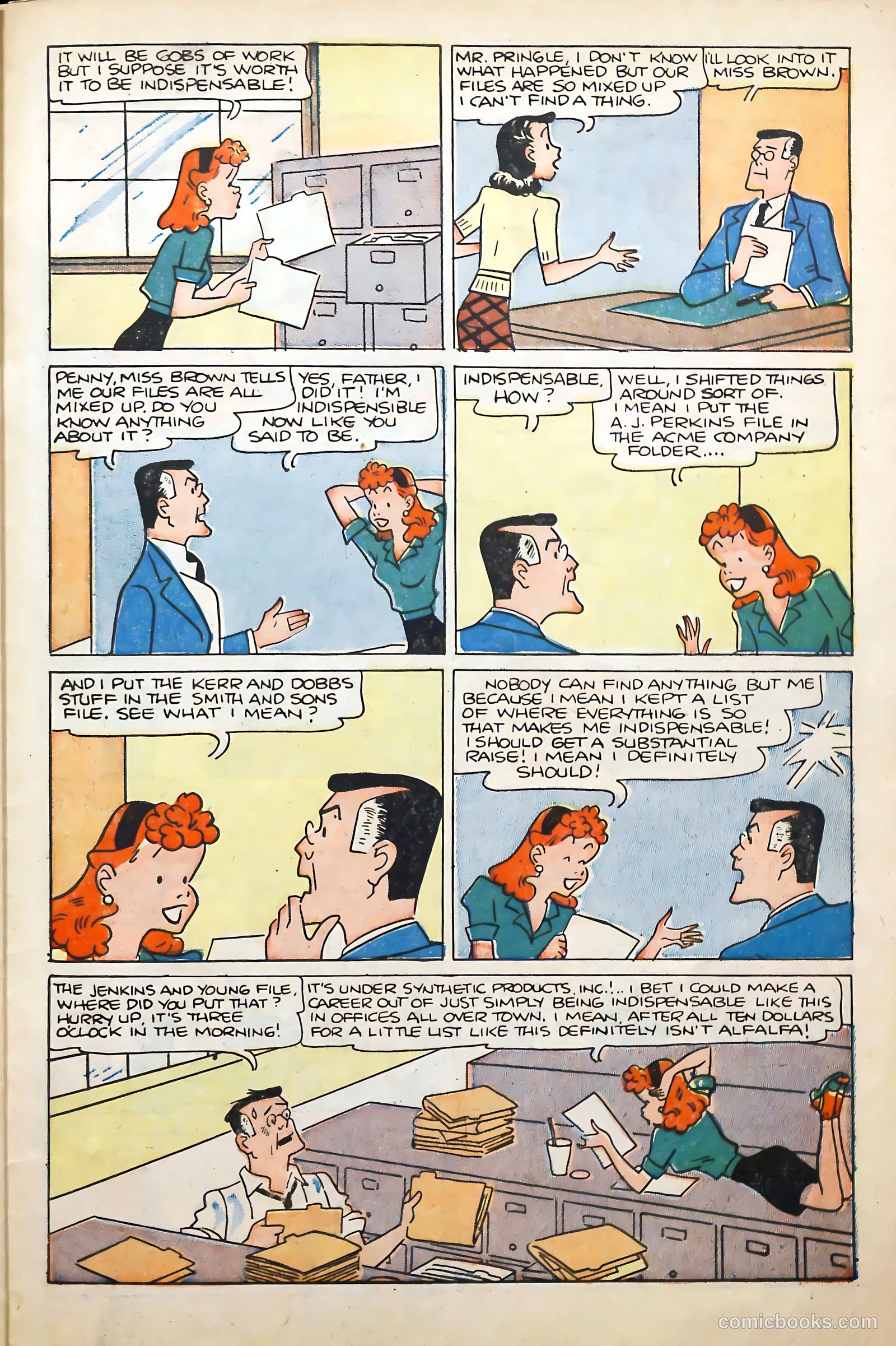 Penny #5 (1949) — page 27 of 36